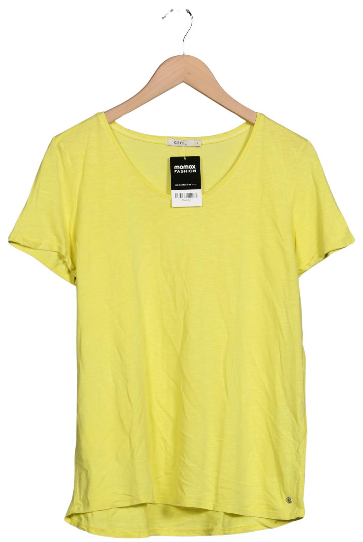 

Cecil Damen T-Shirt, gelb, Gr. 42