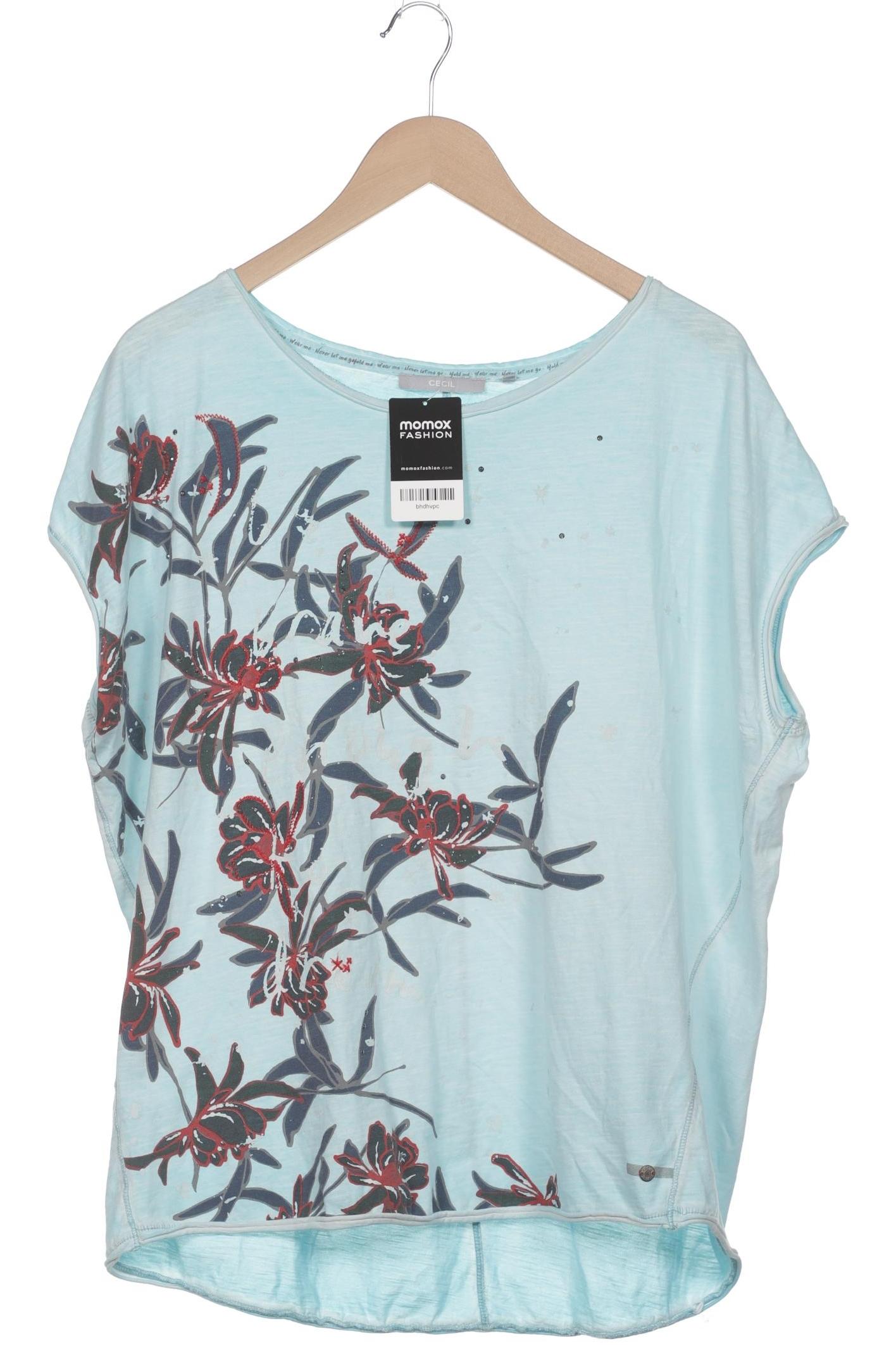 

Cecil Damen T-Shirt, hellblau, Gr. 44