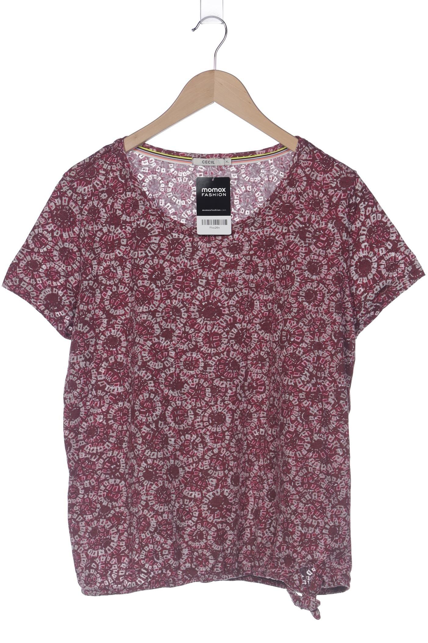 

Cecil Damen T-Shirt, bordeaux, Gr. 44