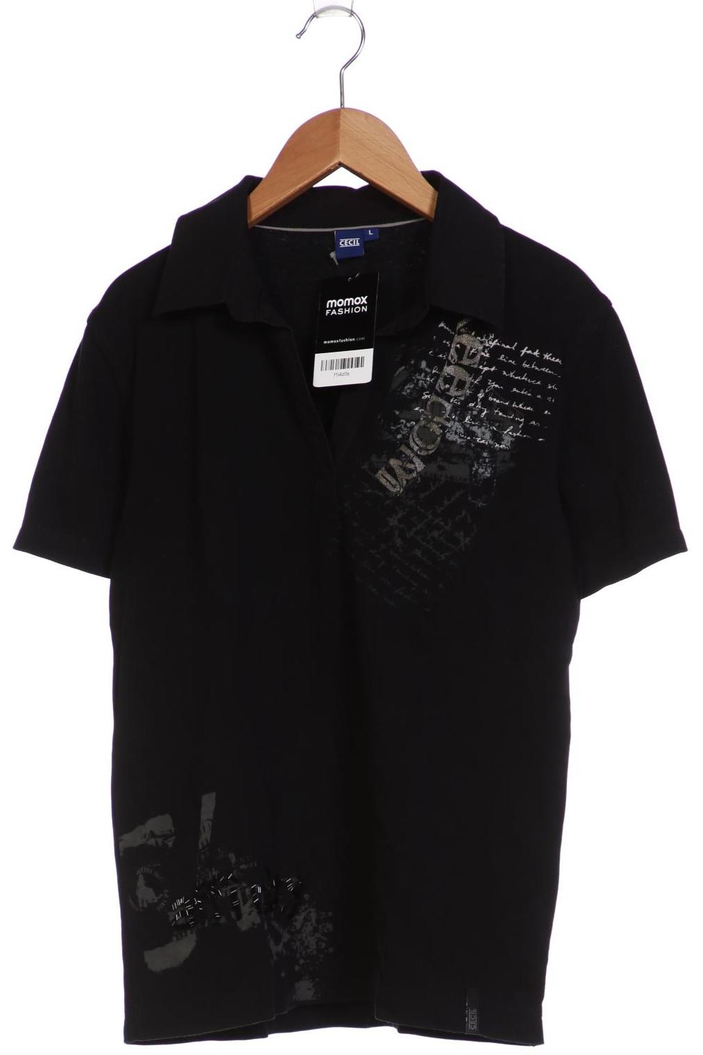 

Cecil Damen T-Shirt, schwarz, Gr. 42