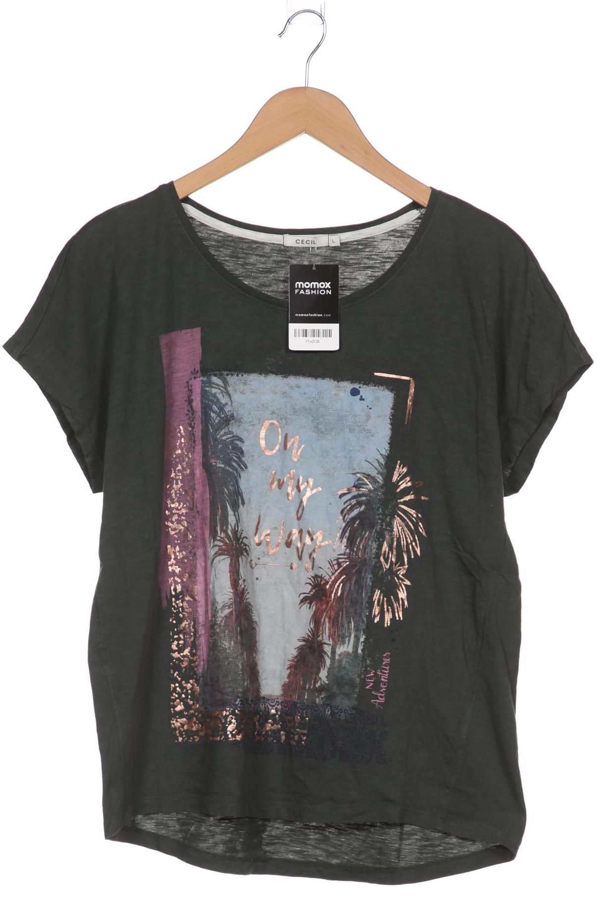 

CECIL Damen T-Shirt, grün