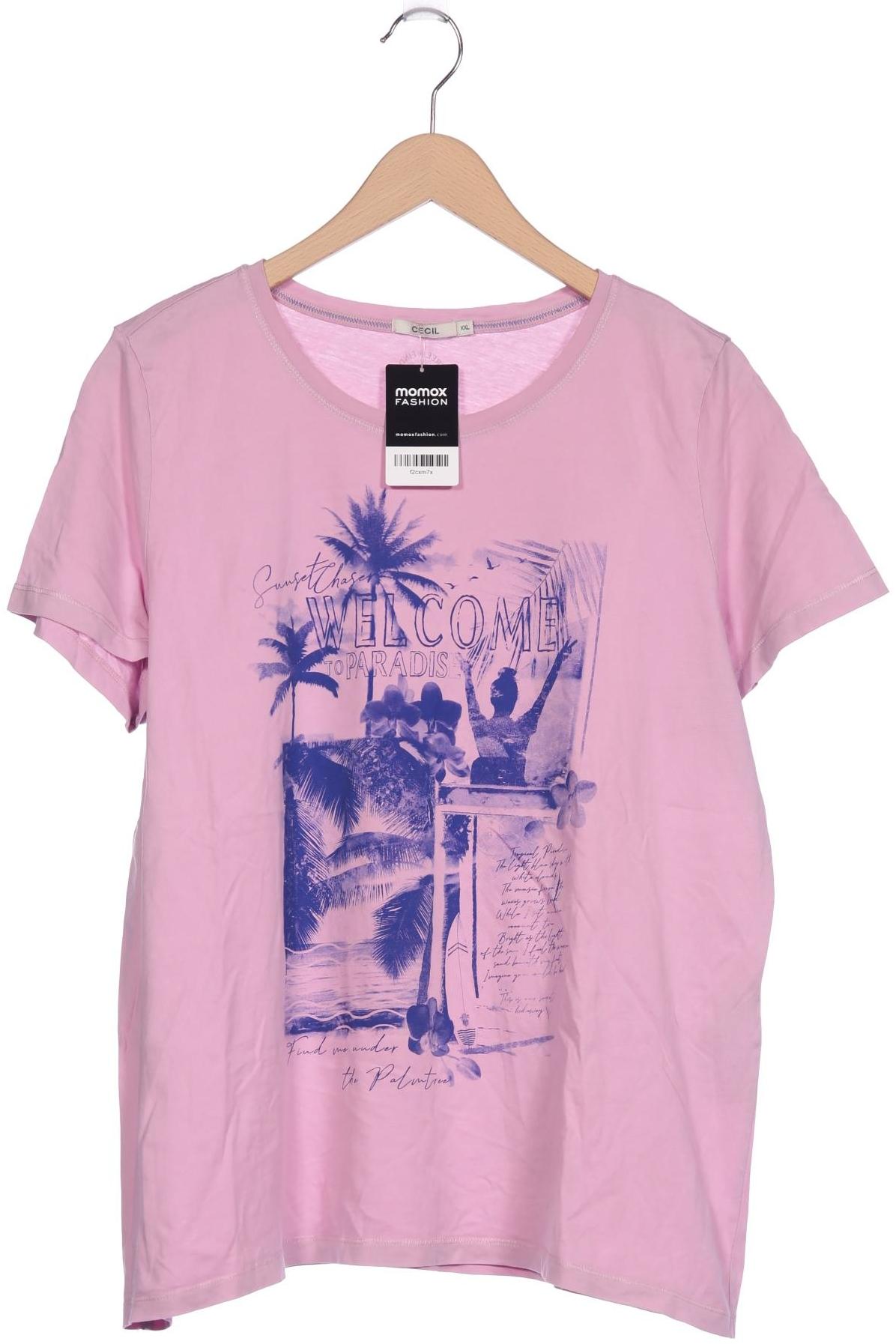 

Cecil Damen T-Shirt, pink, Gr. 46