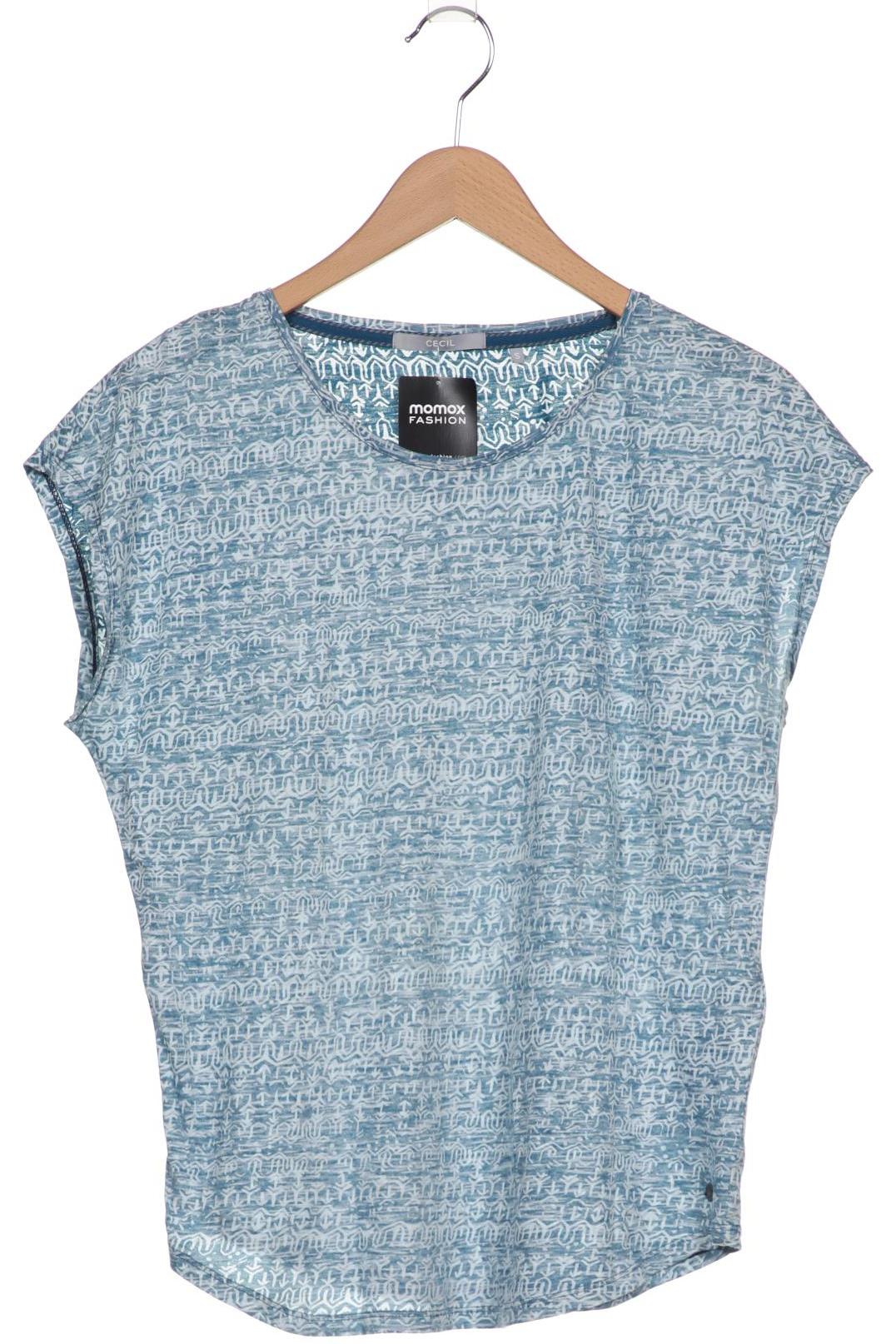 

CECIL Damen T-Shirt, blau