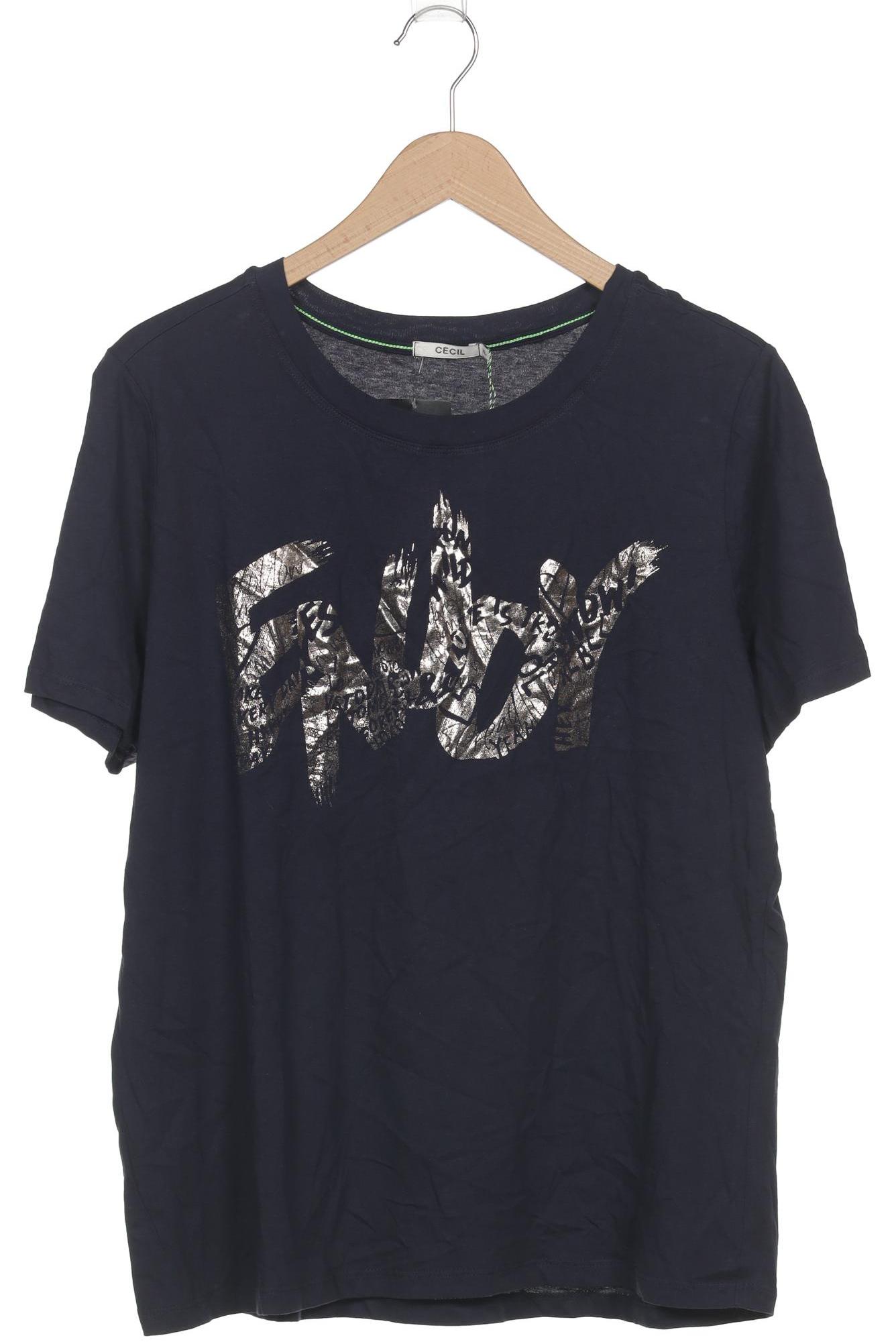 

Cecil Damen T-Shirt, marineblau, Gr. 44