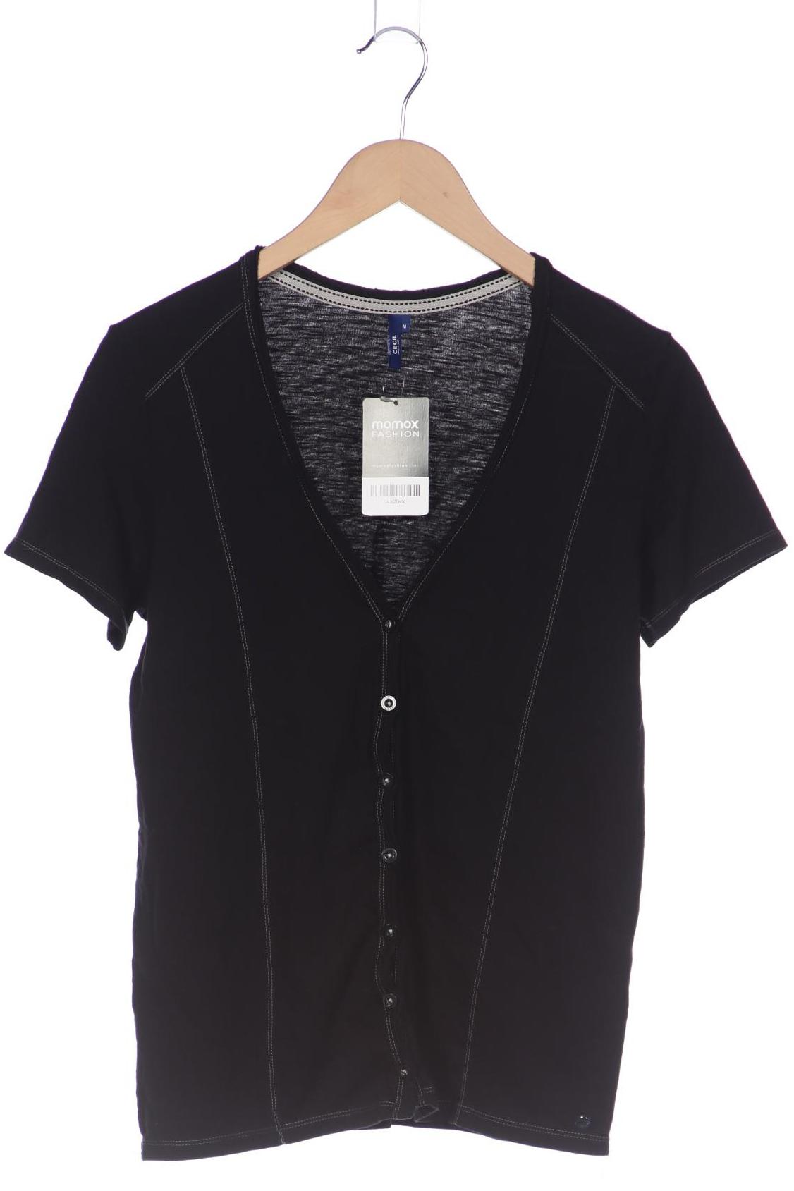 

Cecil Damen T-Shirt, schwarz, Gr. 38