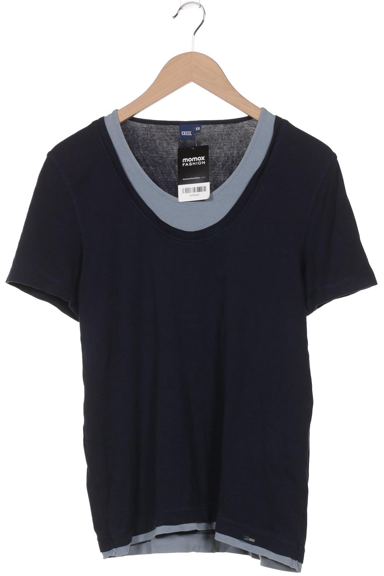 

Cecil Damen T-Shirt, marineblau, Gr. 46