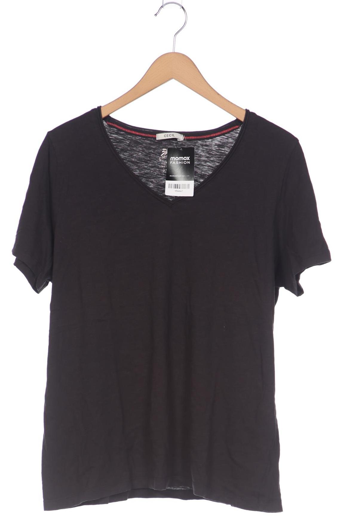 

Cecil Damen T-Shirt, schwarz, Gr. 46