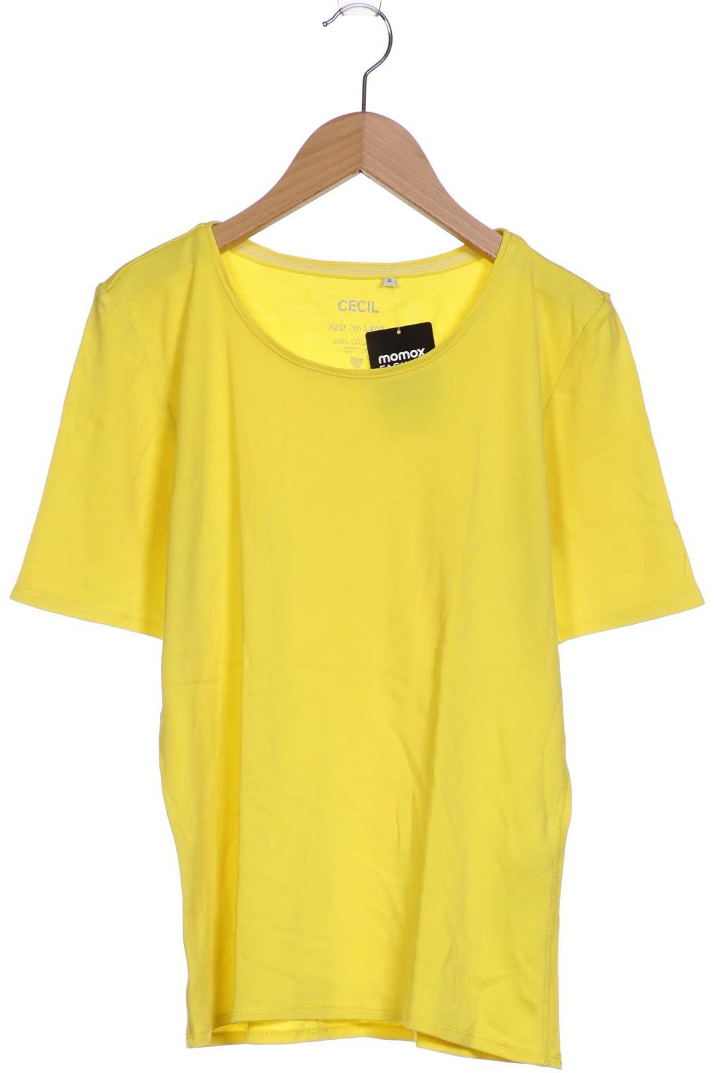 

CECIL Damen T-Shirt, gelb