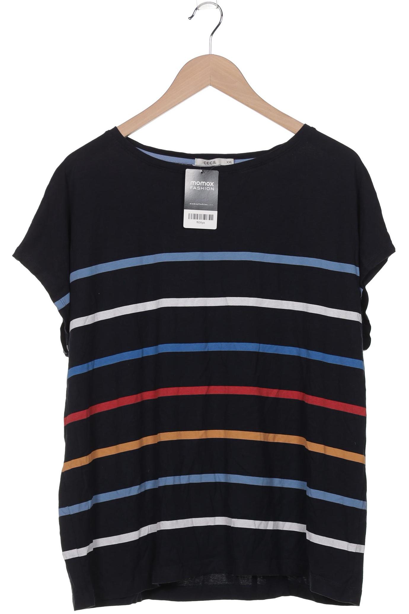 

Cecil Damen T-Shirt, marineblau, Gr. 46