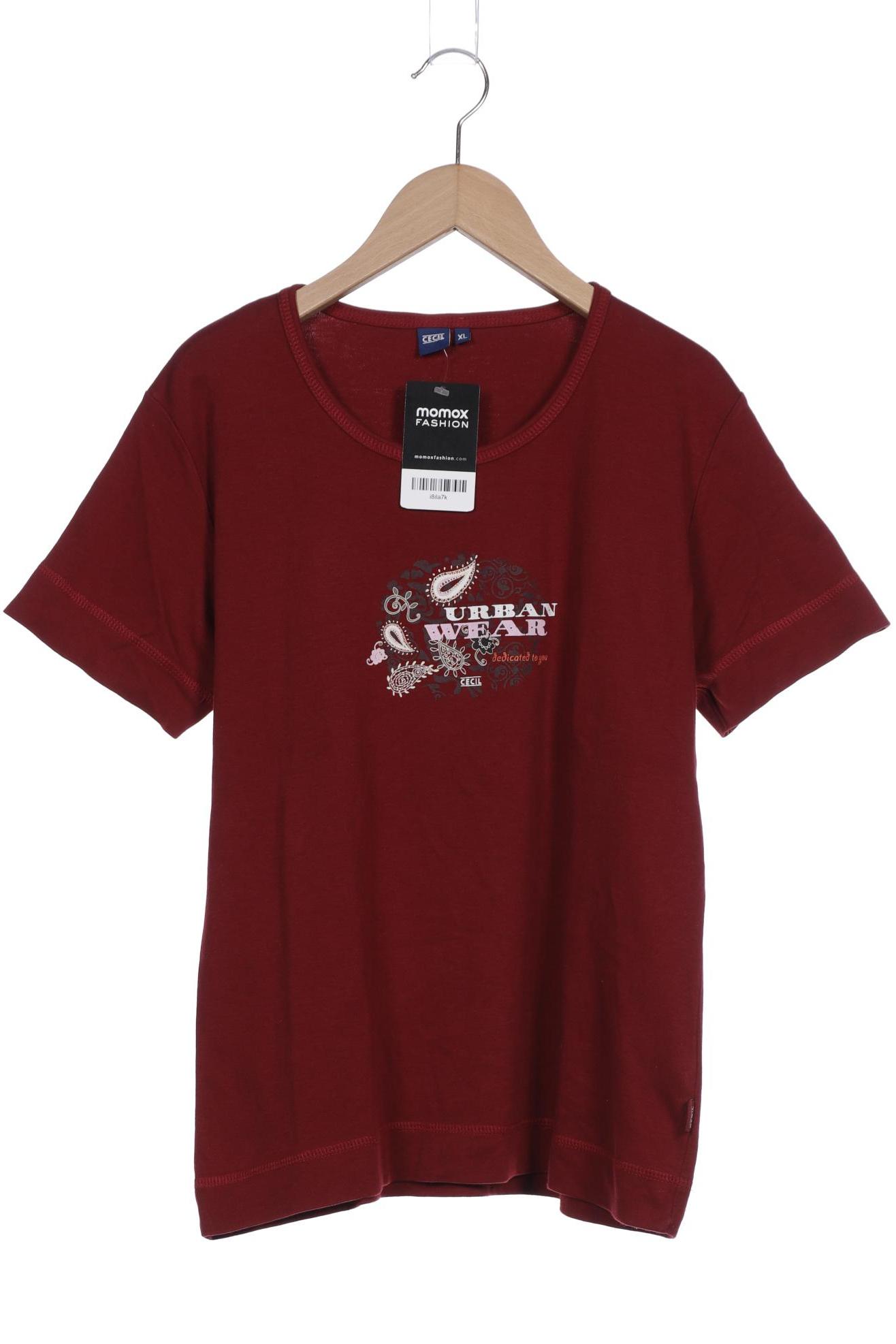 

Cecil Damen T-Shirt, bordeaux, Gr. 44