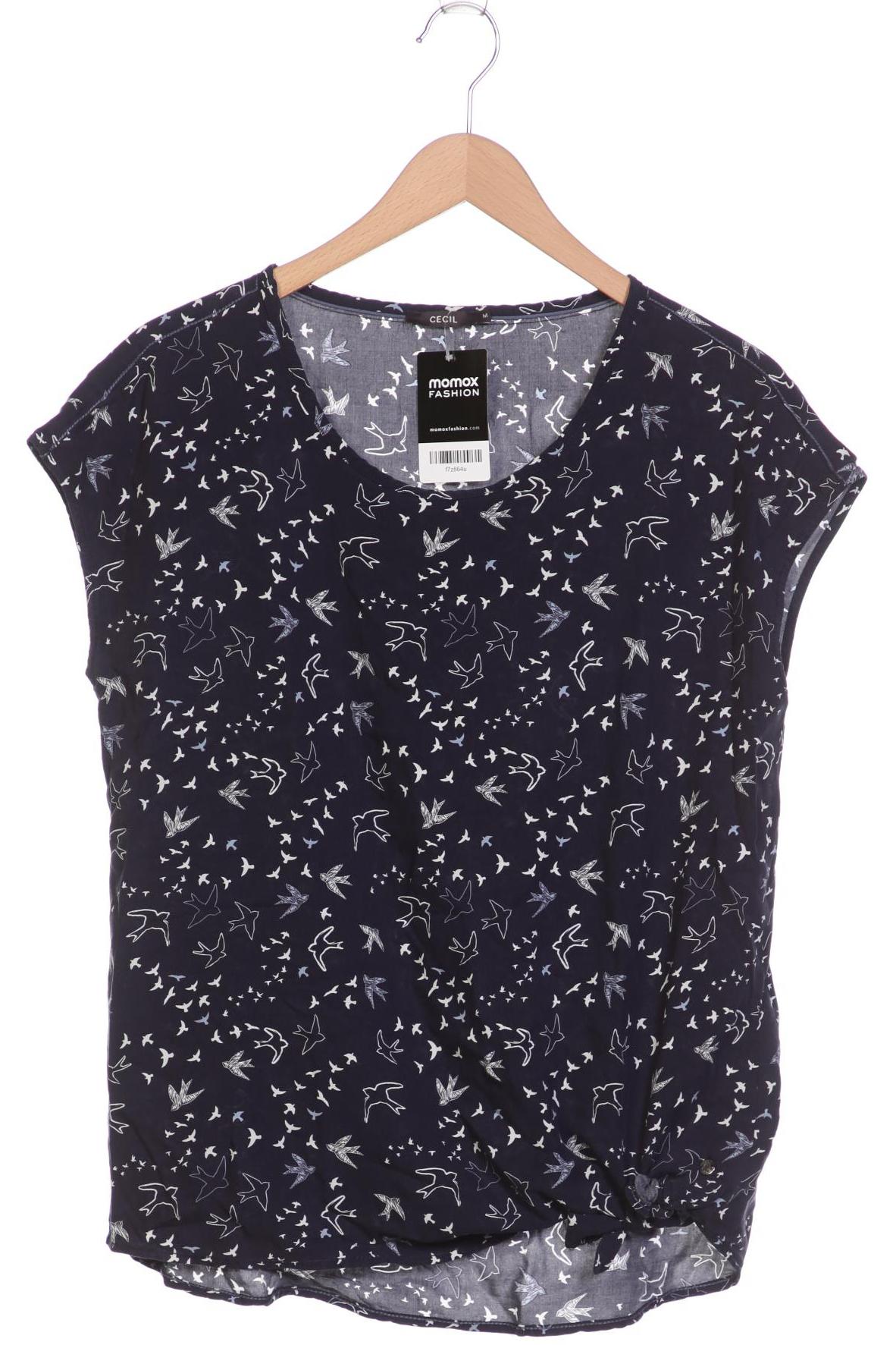 

CECIL Damen T-Shirt, marineblau