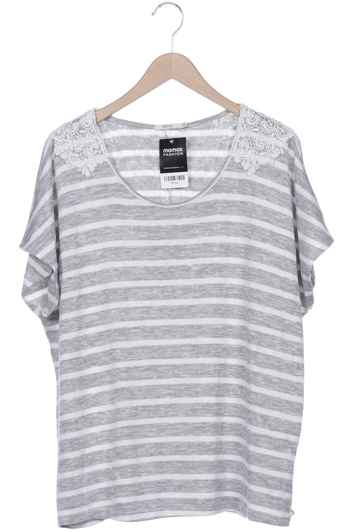 

Cecil Damen T-Shirt, grau, Gr. 46
