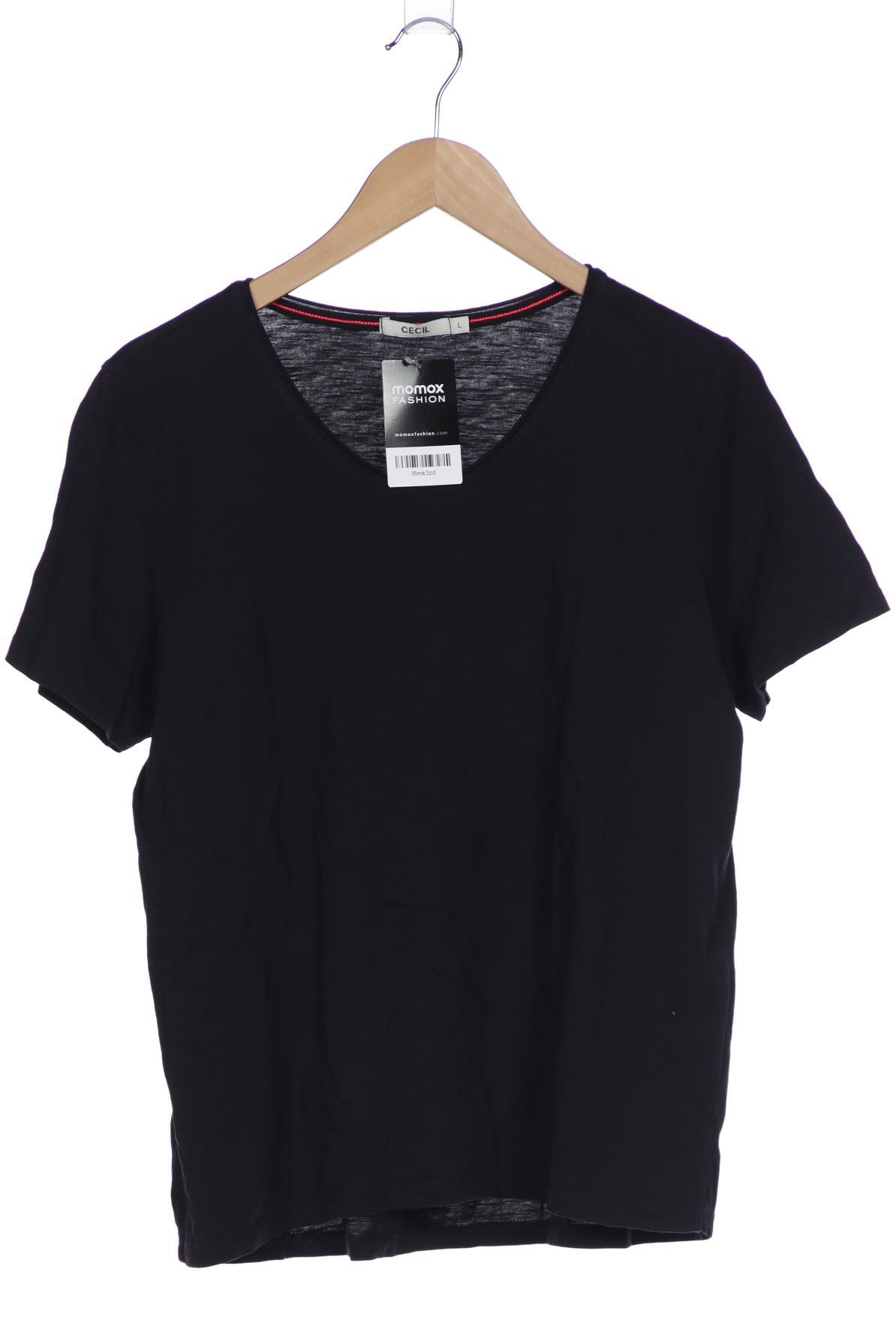 

Cecil Damen T-Shirt, schwarz, Gr. 42