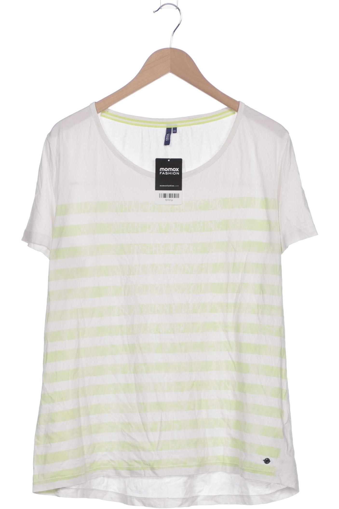 

Cecil Damen T-Shirt, weiß, Gr. 46