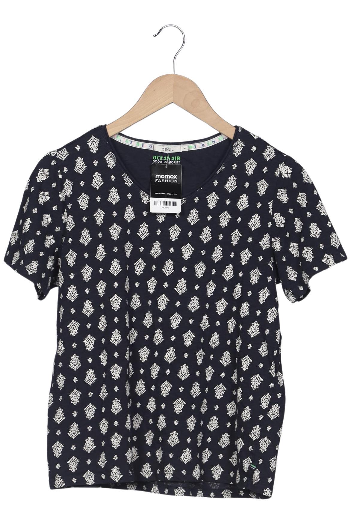 

Cecil Damen T-Shirt, marineblau, Gr. 38