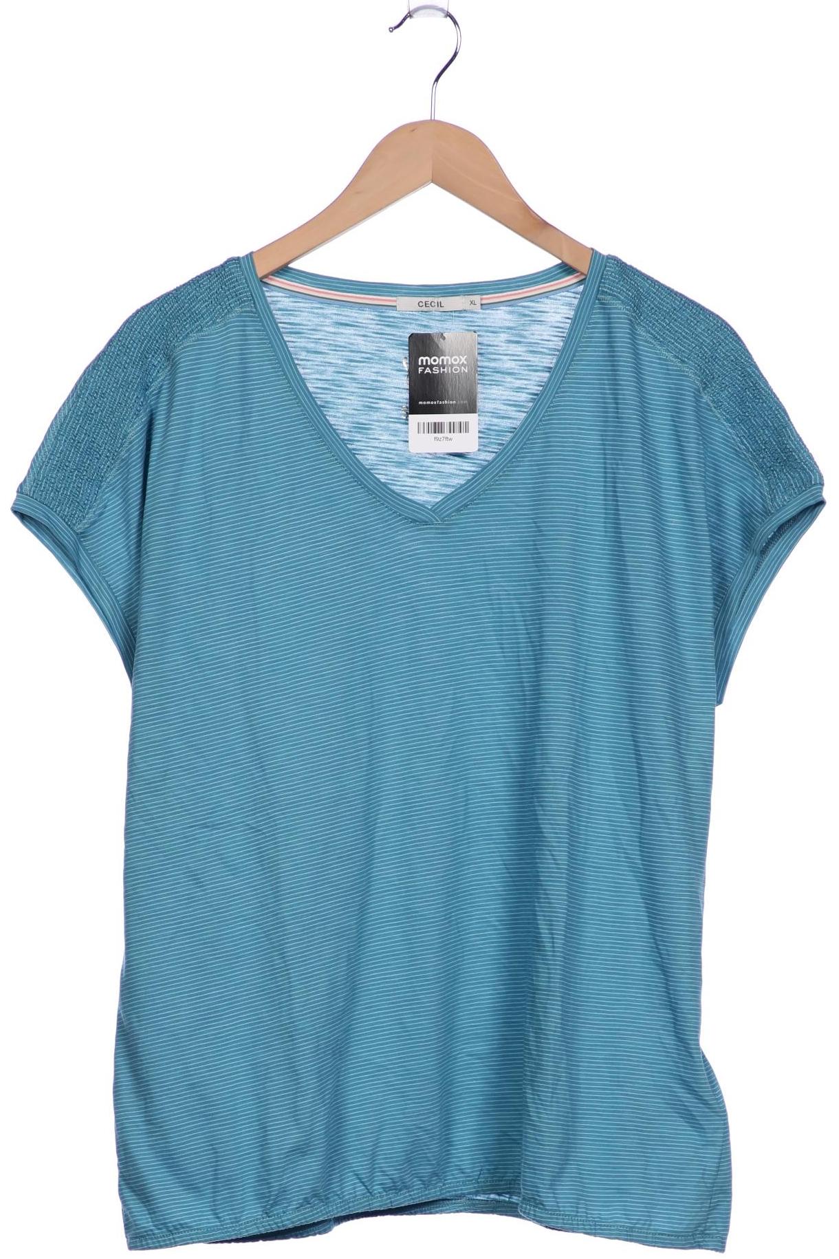 

Cecil Damen T-Shirt, blau, Gr. 44