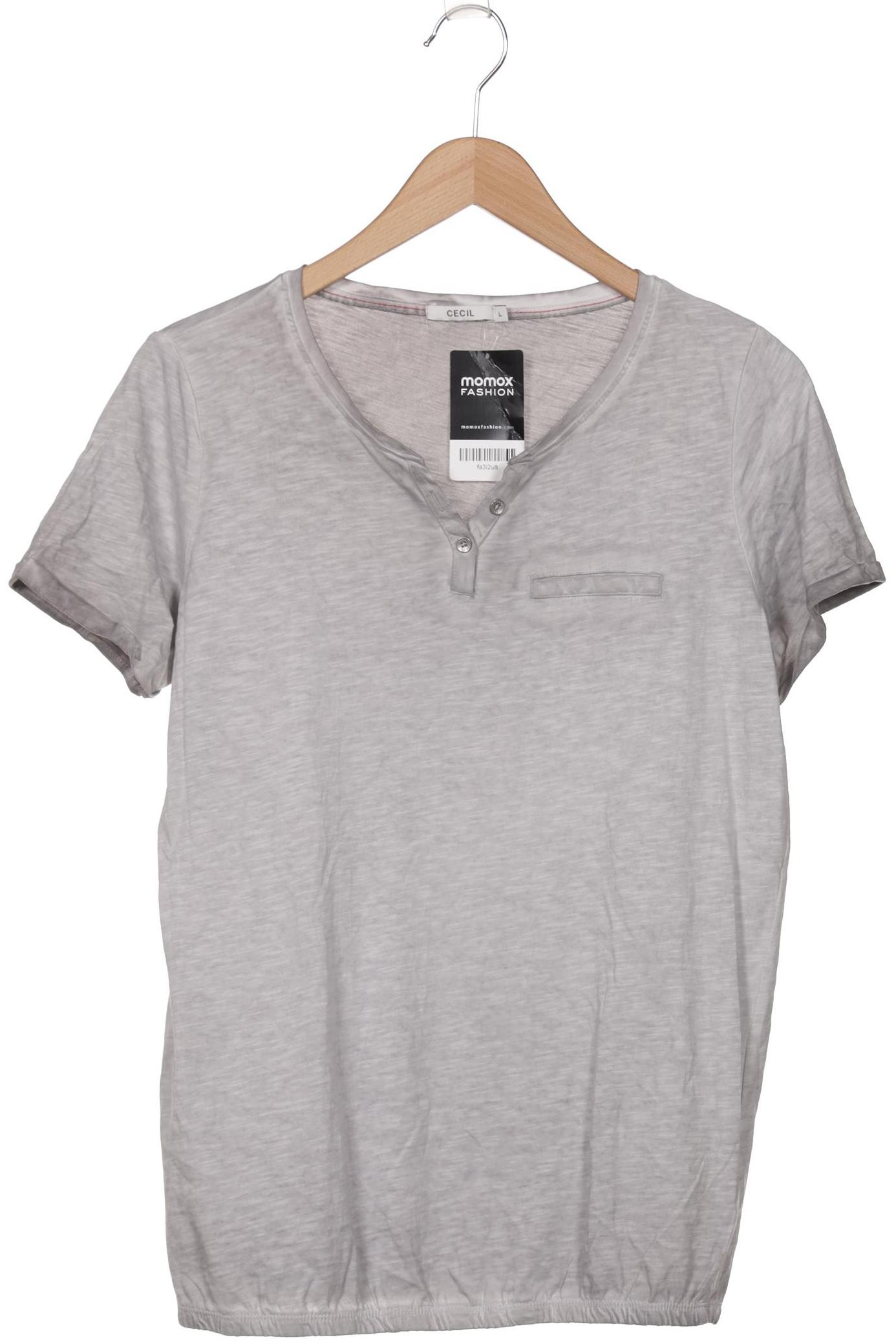 

Cecil Damen T-Shirt, grau, Gr. 42