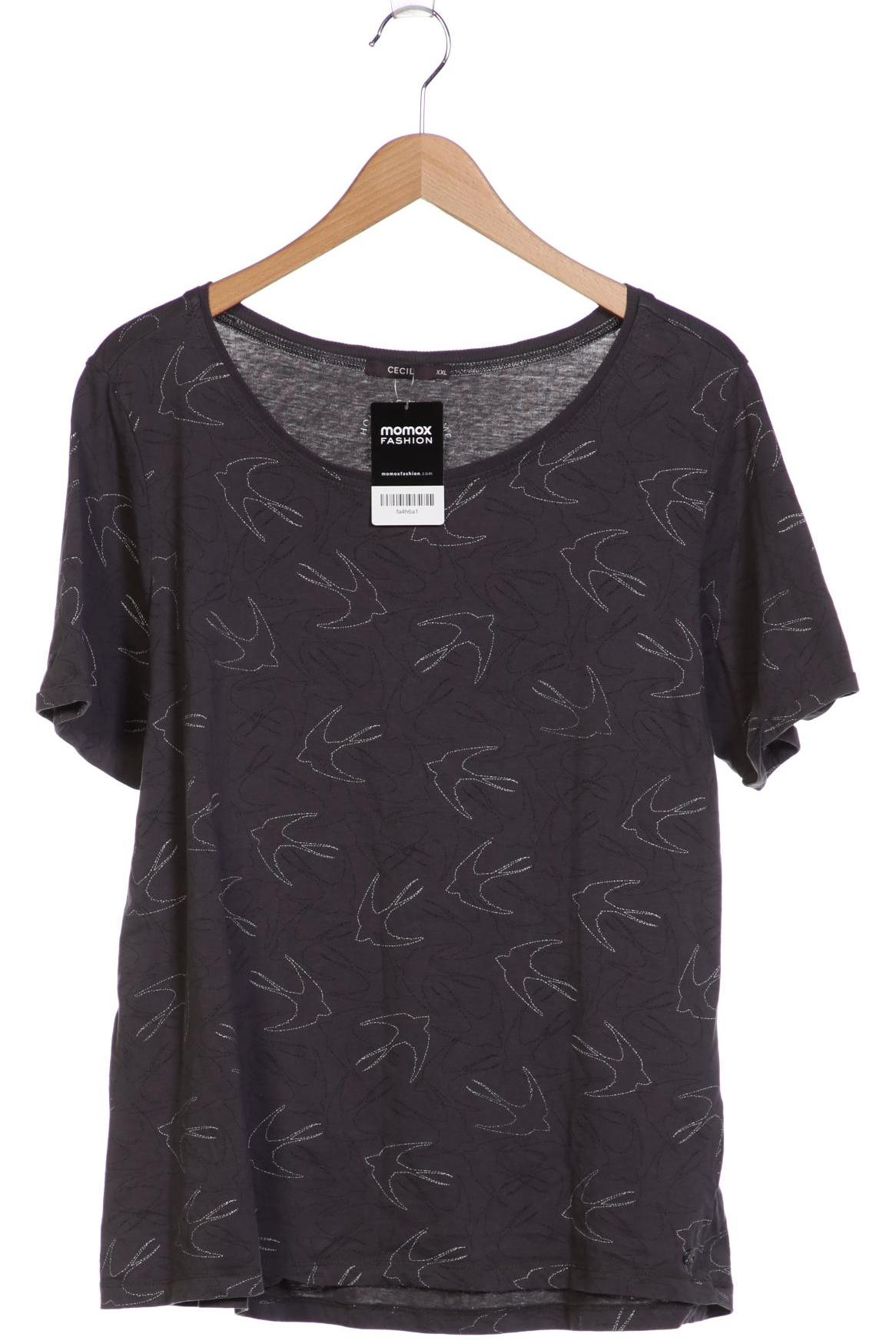 

Cecil Damen T-Shirt, grau, Gr. 46