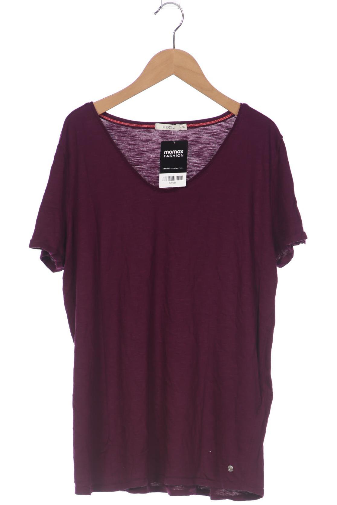 

Cecil Damen T-Shirt, bordeaux, Gr. 44
