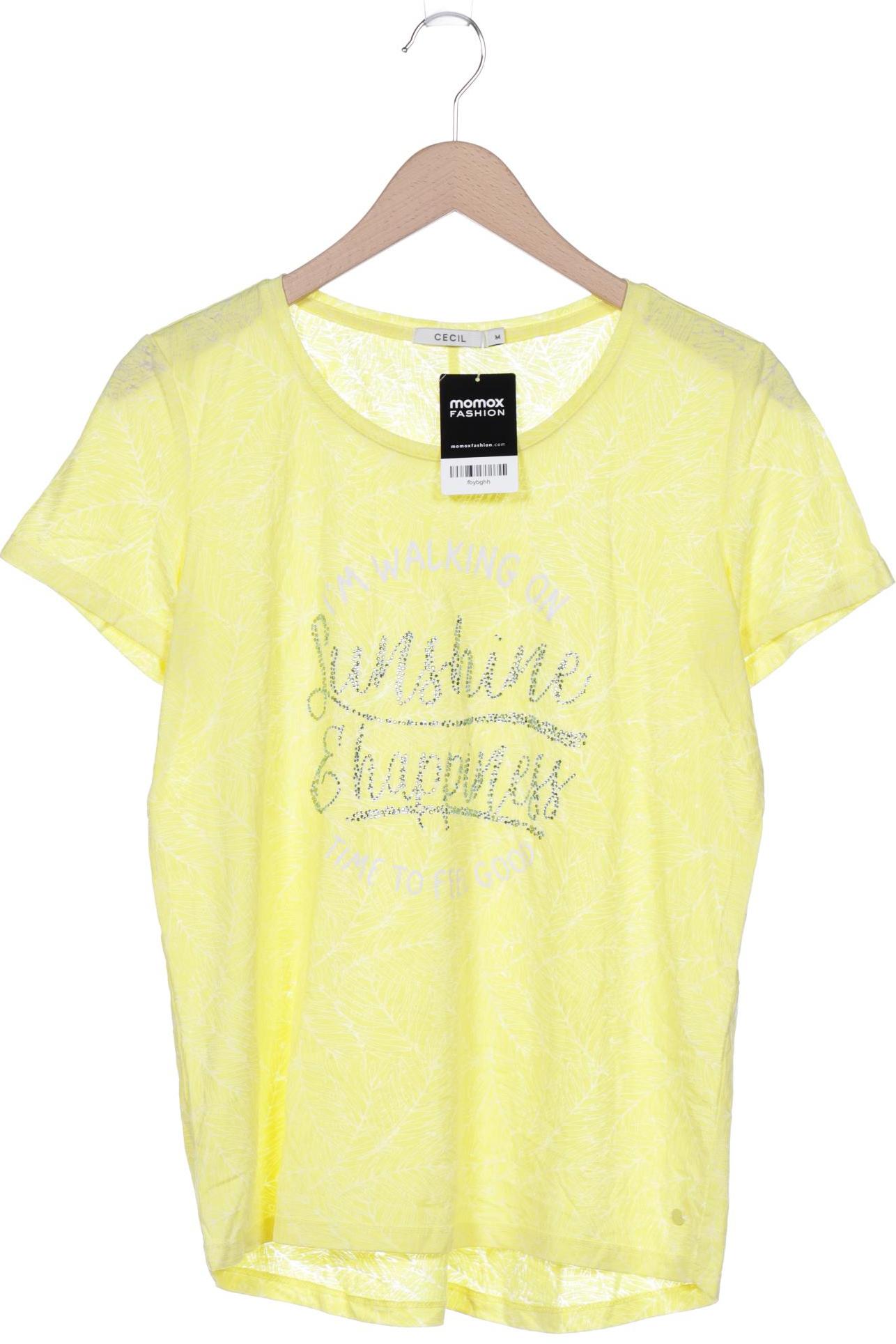 

CECIL Damen T-Shirt, gelb