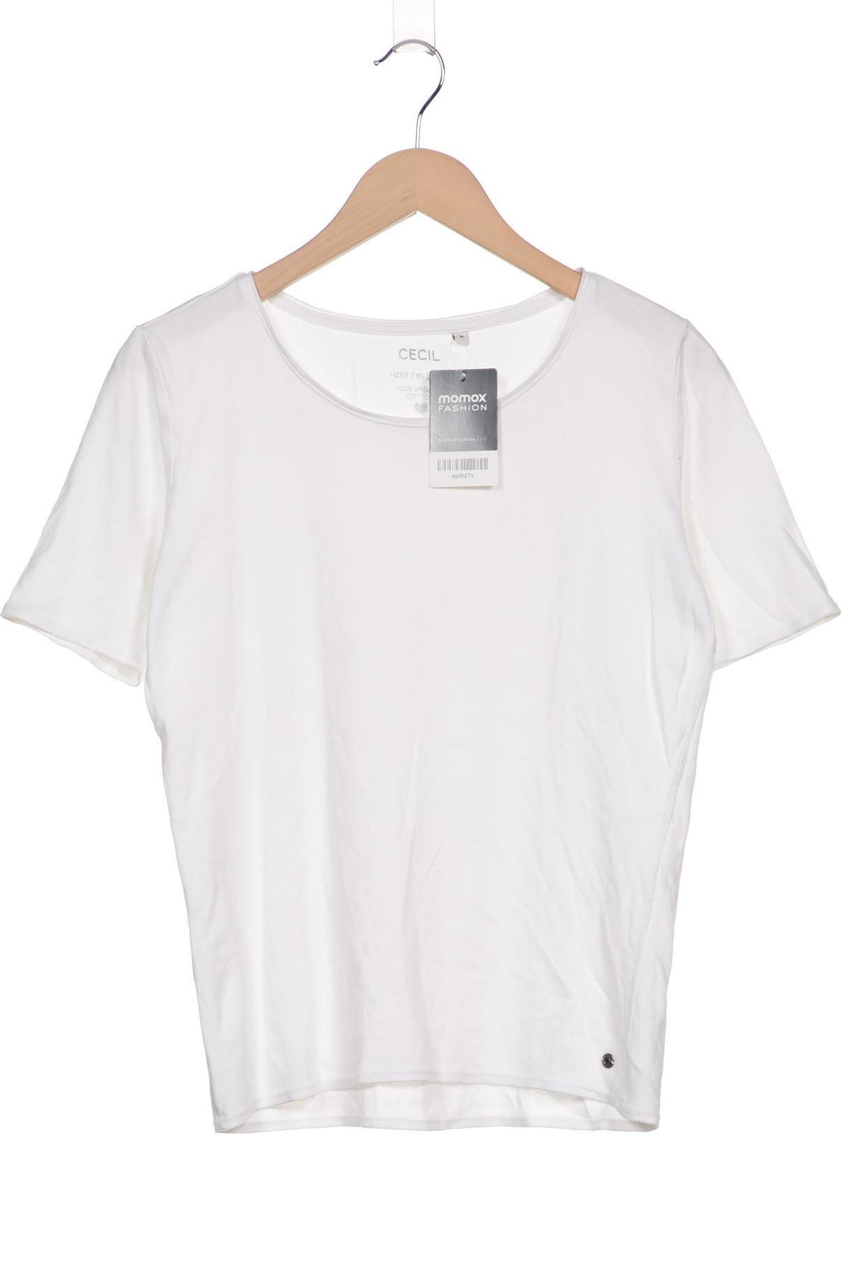 

Cecil Damen T-Shirt, weiß, Gr. 38