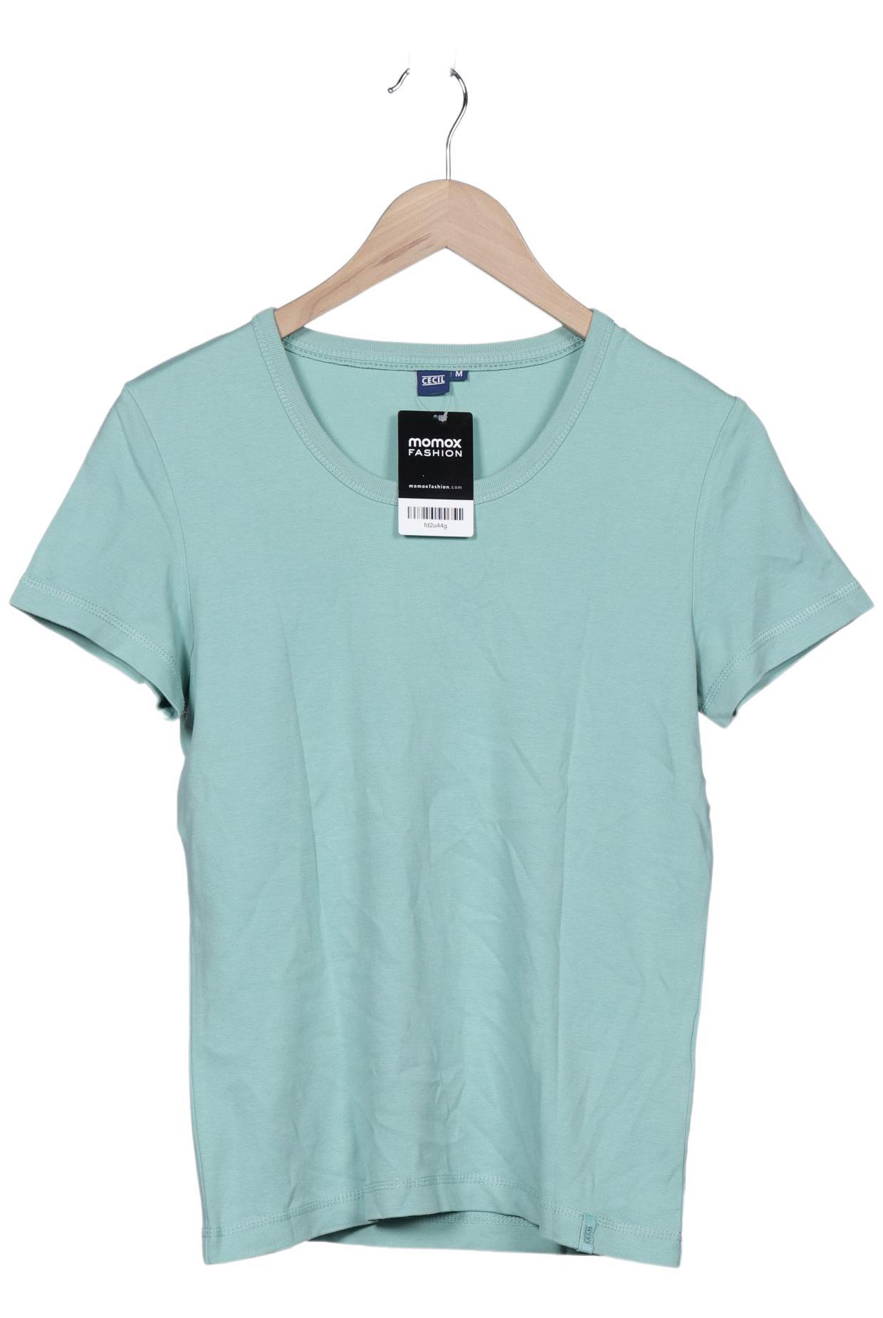 

Cecil Damen T-Shirt, hellgrün, Gr. 38
