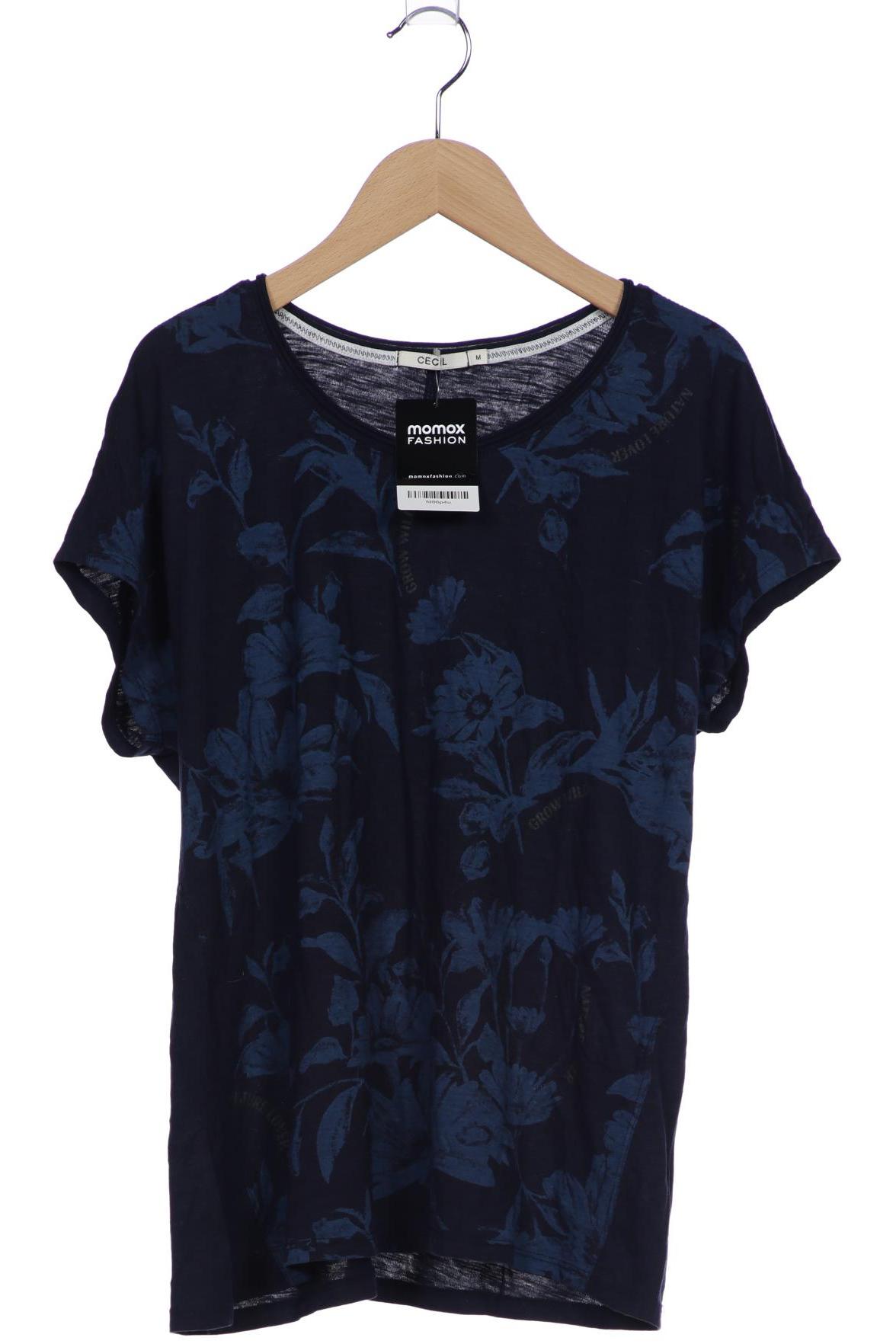 

Cecil Damen T-Shirt, marineblau, Gr. 38