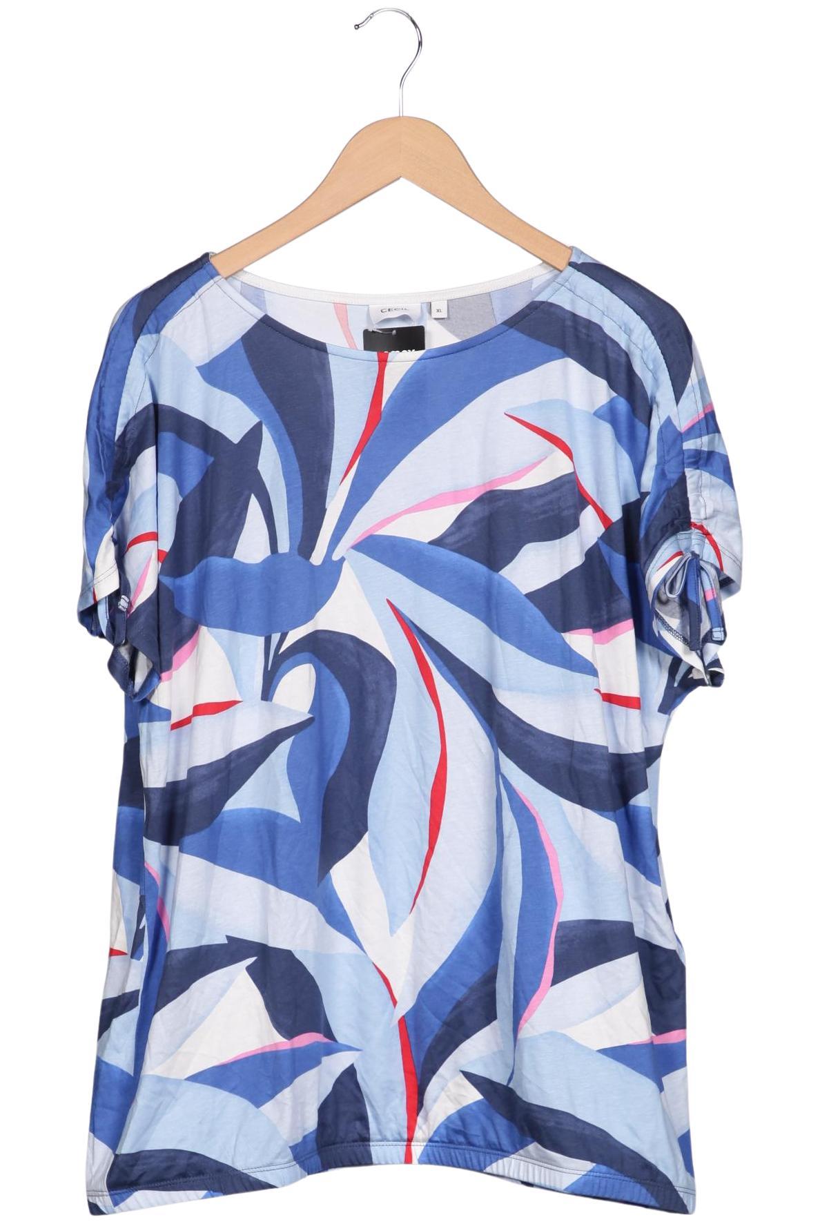 

Cecil Damen T-Shirt, mehrfarbig, Gr. 44