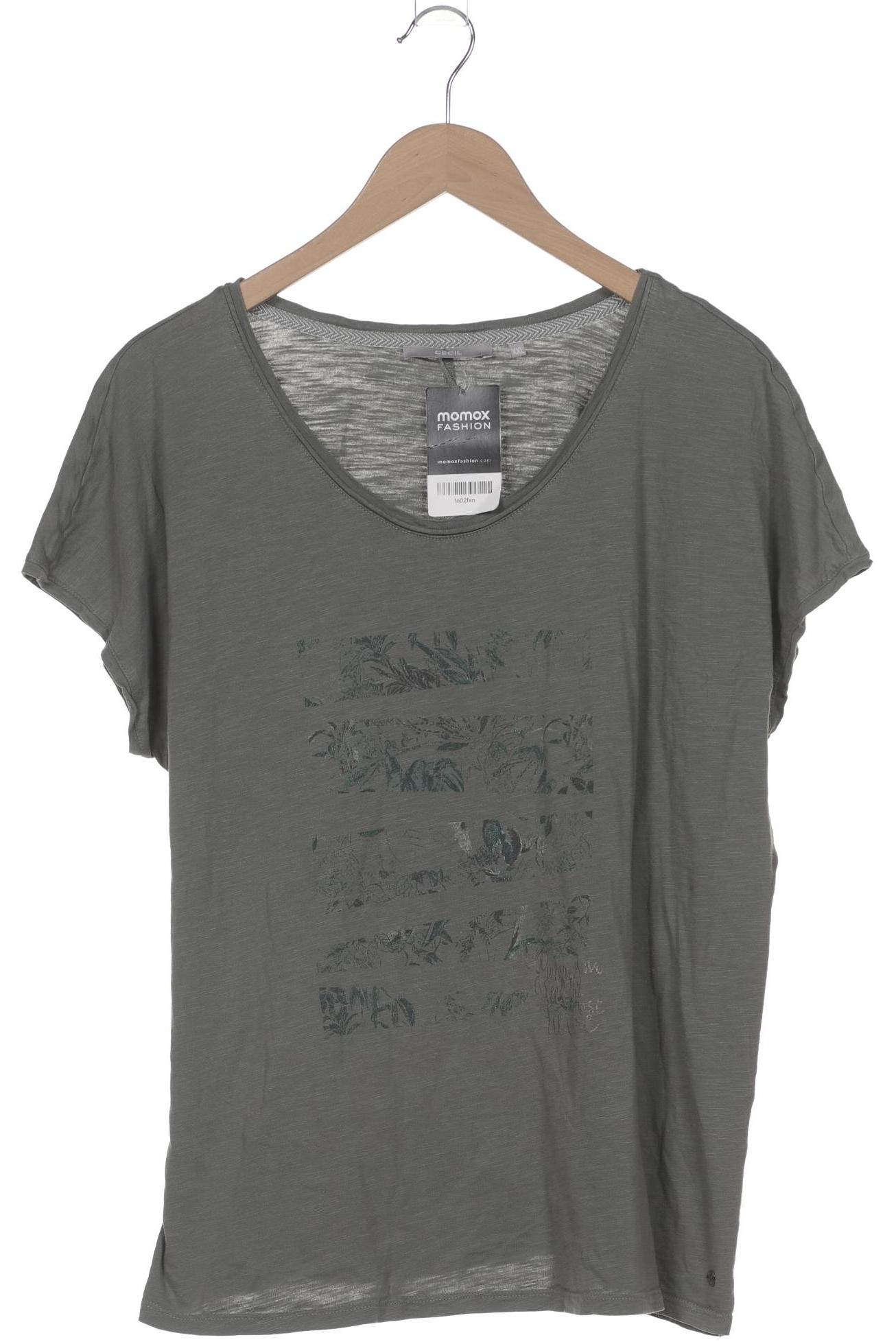 

Cecil Damen T-Shirt, hellgrün, Gr. 46