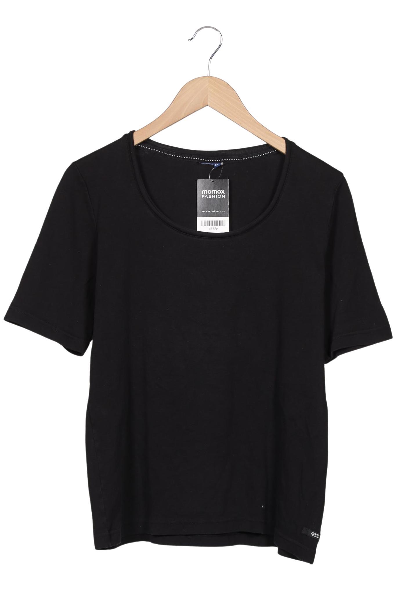 

Cecil Damen T-Shirt, schwarz, Gr. 46