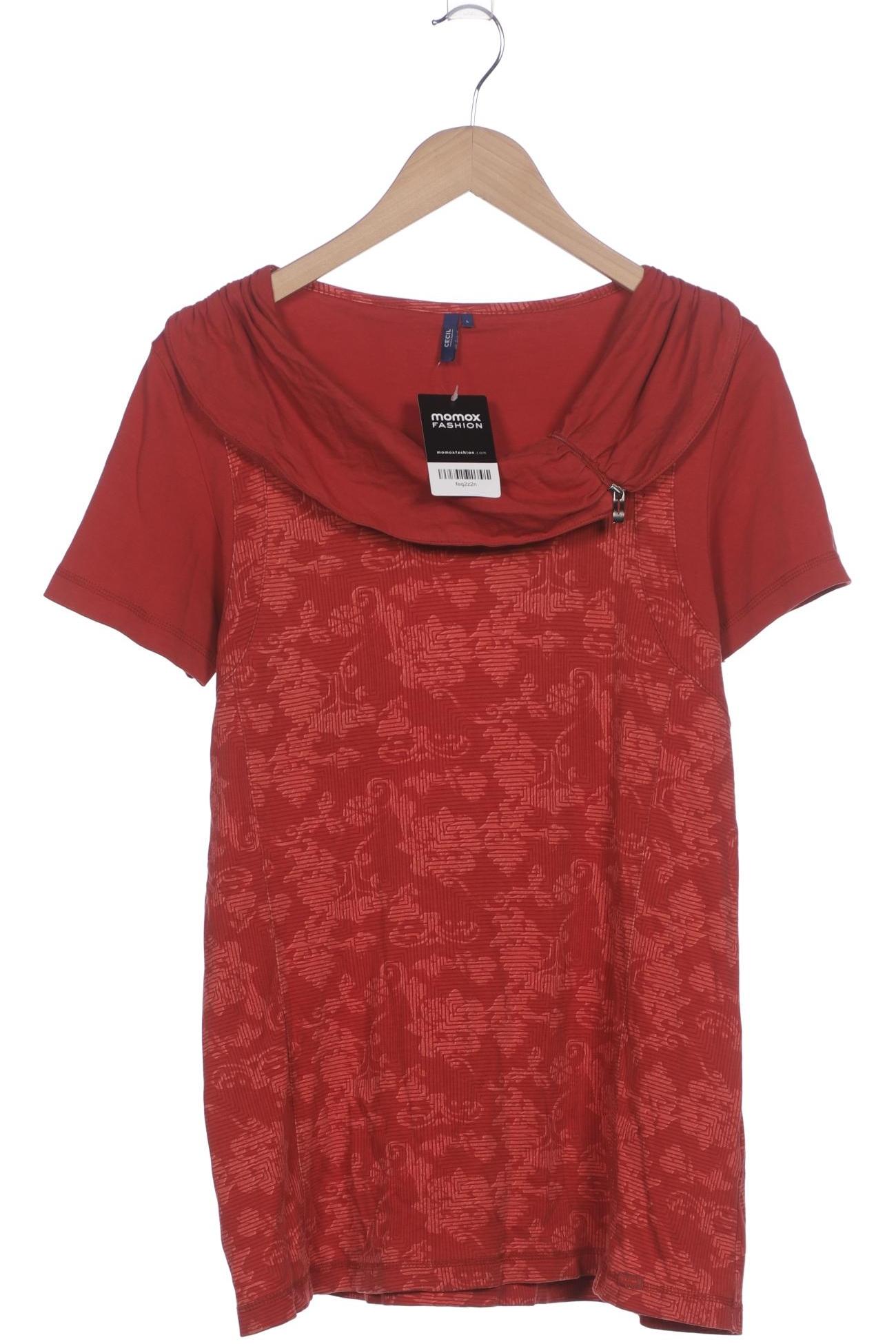 

Cecil Damen T-Shirt, rot, Gr. 42