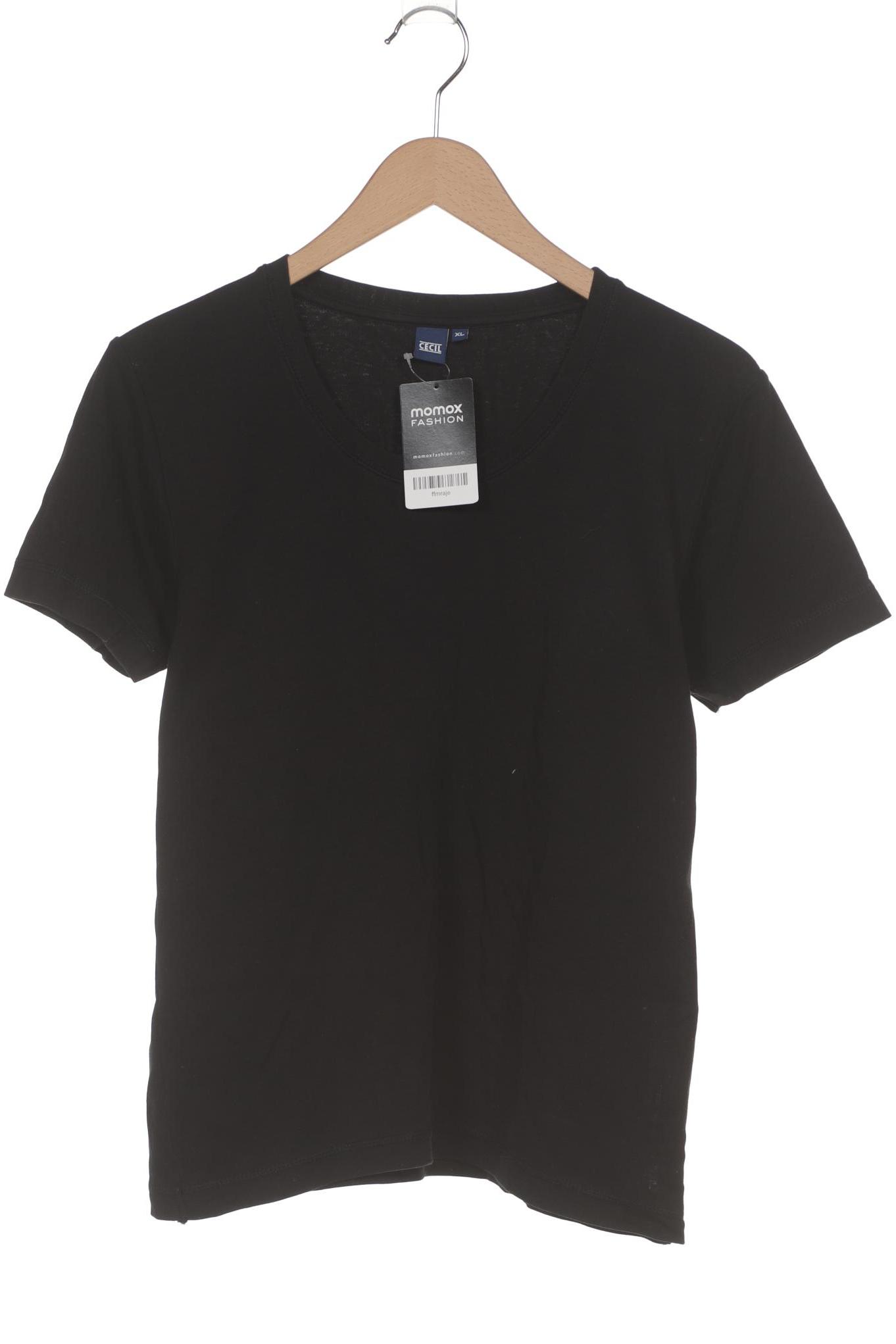 

Cecil Damen T-Shirt, schwarz, Gr. 44