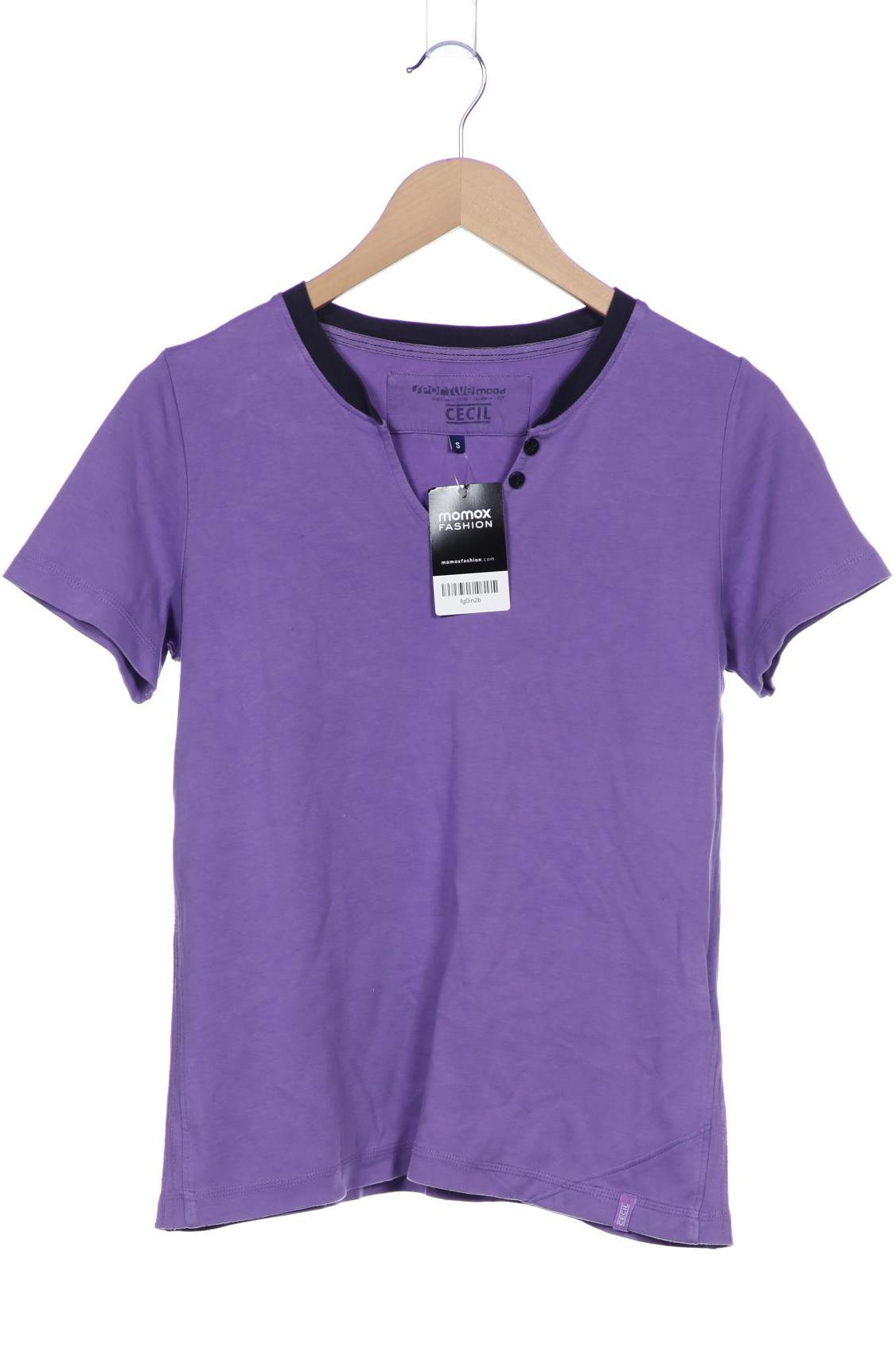 

Cecil Damen T-Shirt, flieder, Gr. 36