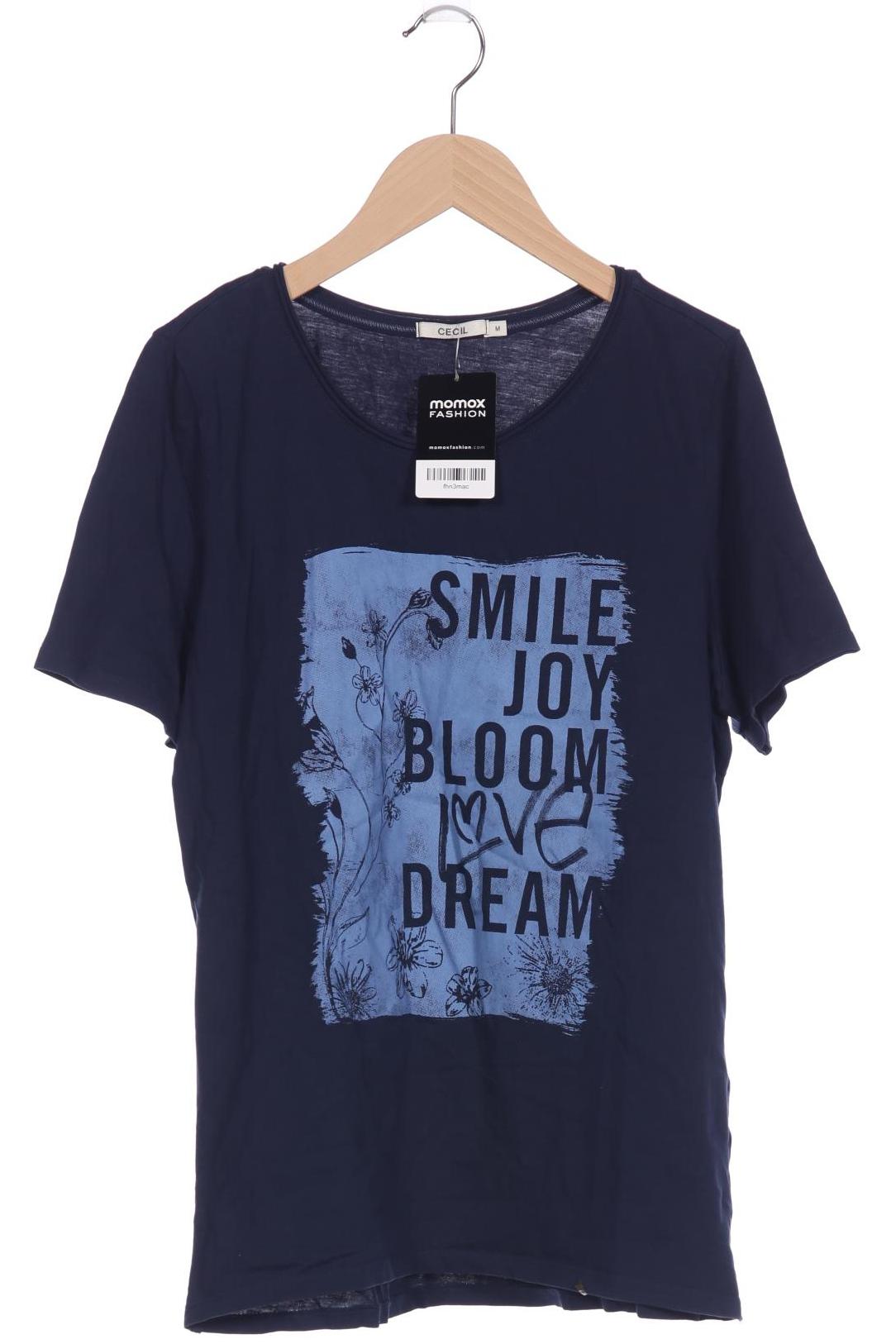 

Cecil Damen T-Shirt, marineblau, Gr. 38