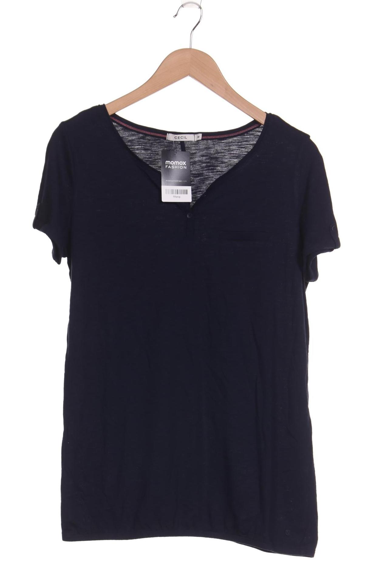 

Cecil Damen T-Shirt, marineblau, Gr. 38