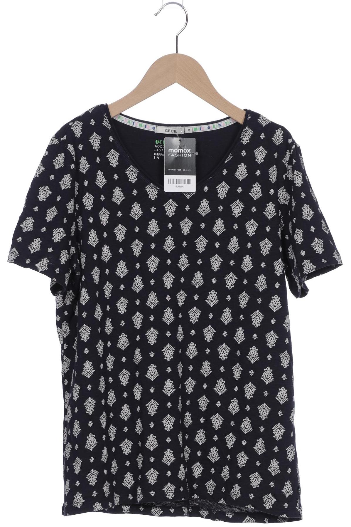 

CECIL Damen T-Shirt, marineblau