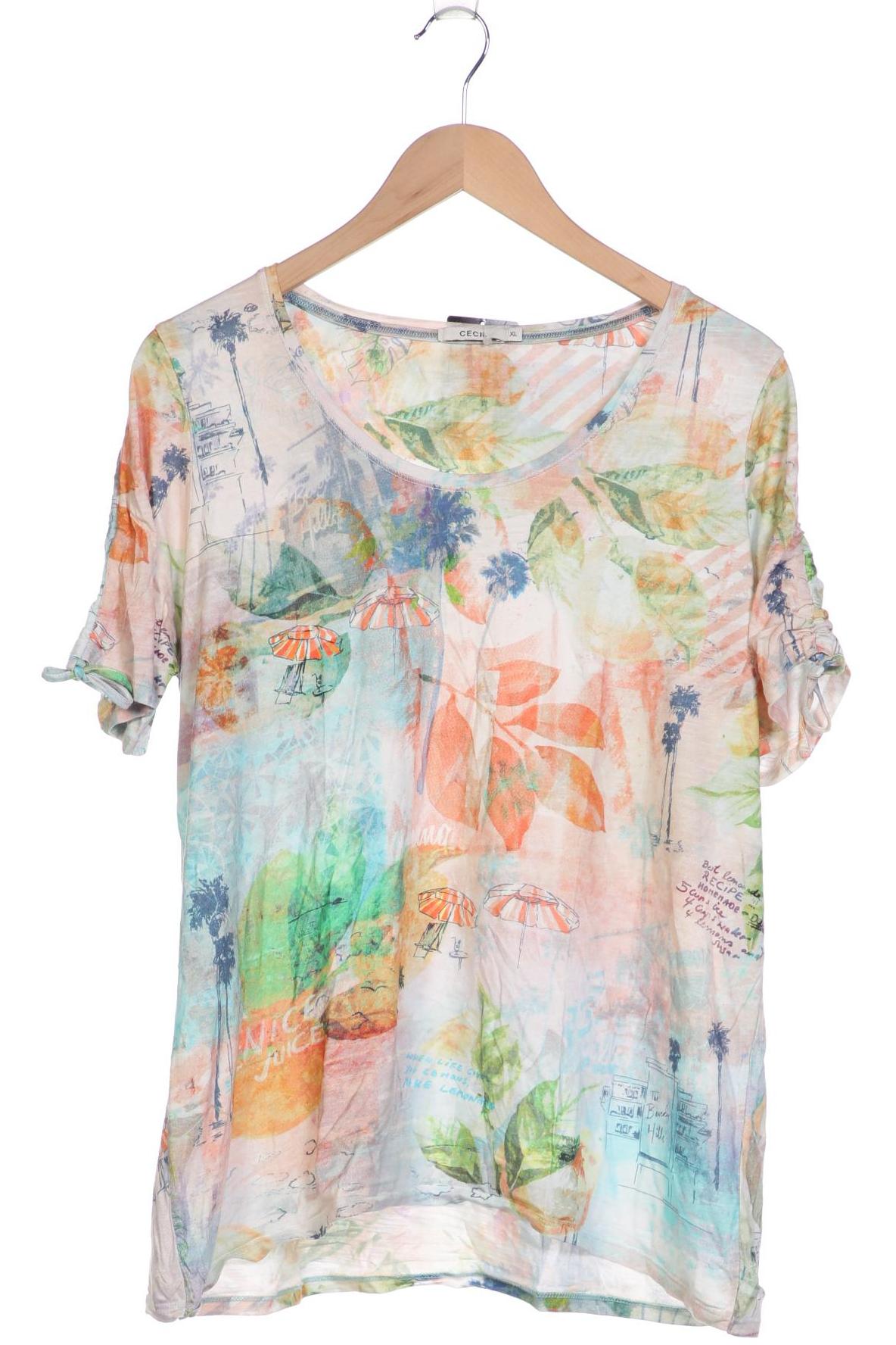 

Cecil Damen T-Shirt, mehrfarbig, Gr. 44
