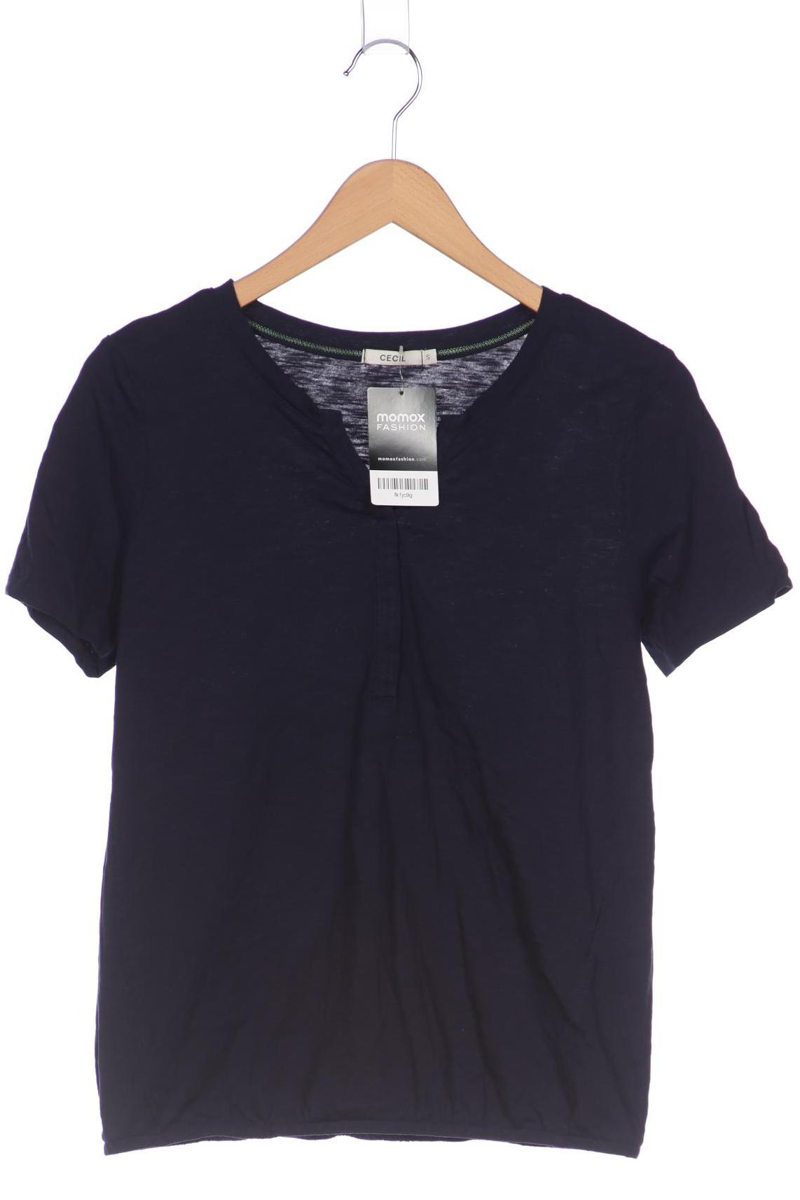 

Cecil Damen T-Shirt, marineblau, Gr. 36