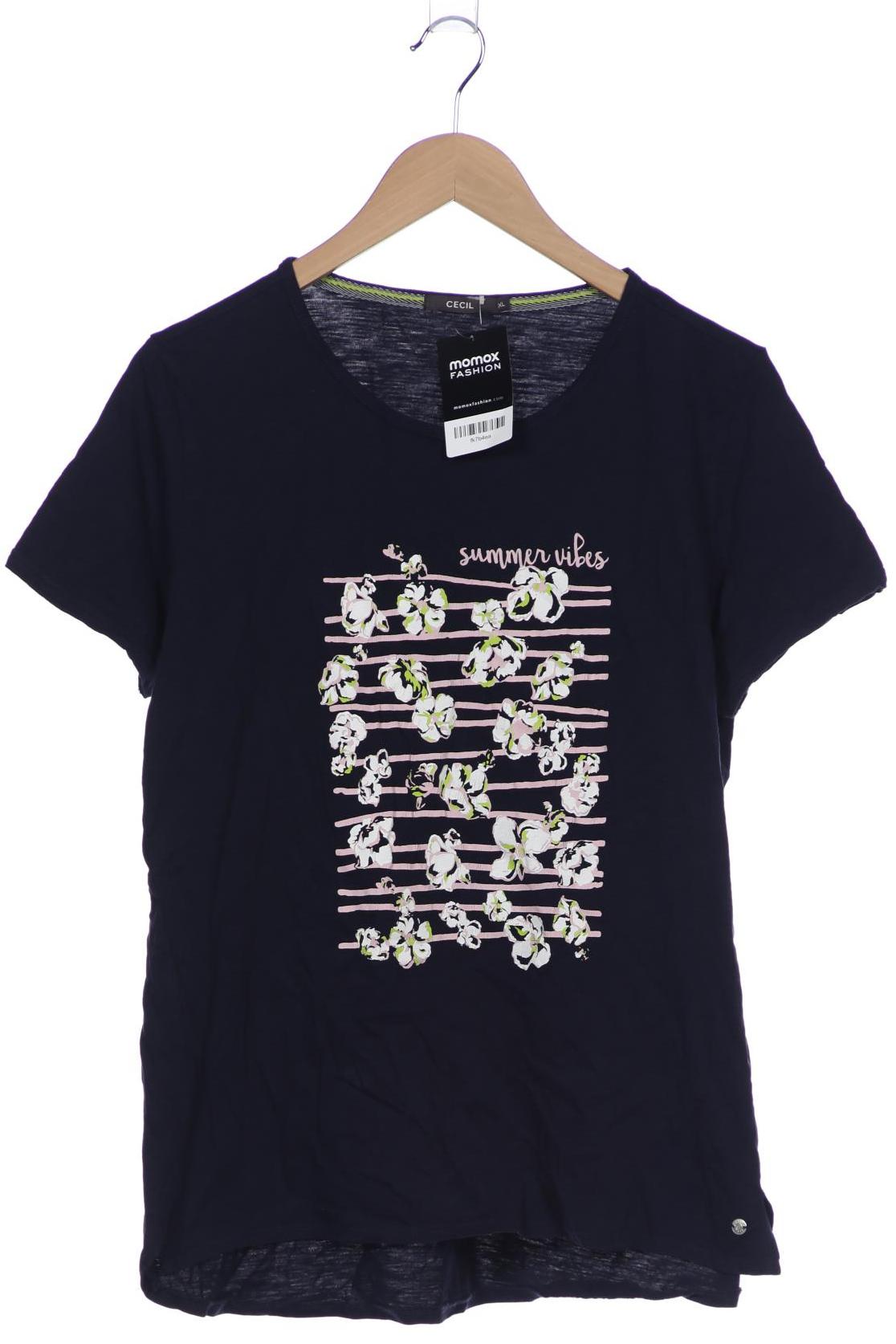 

Cecil Damen T-Shirt, marineblau, Gr. 44