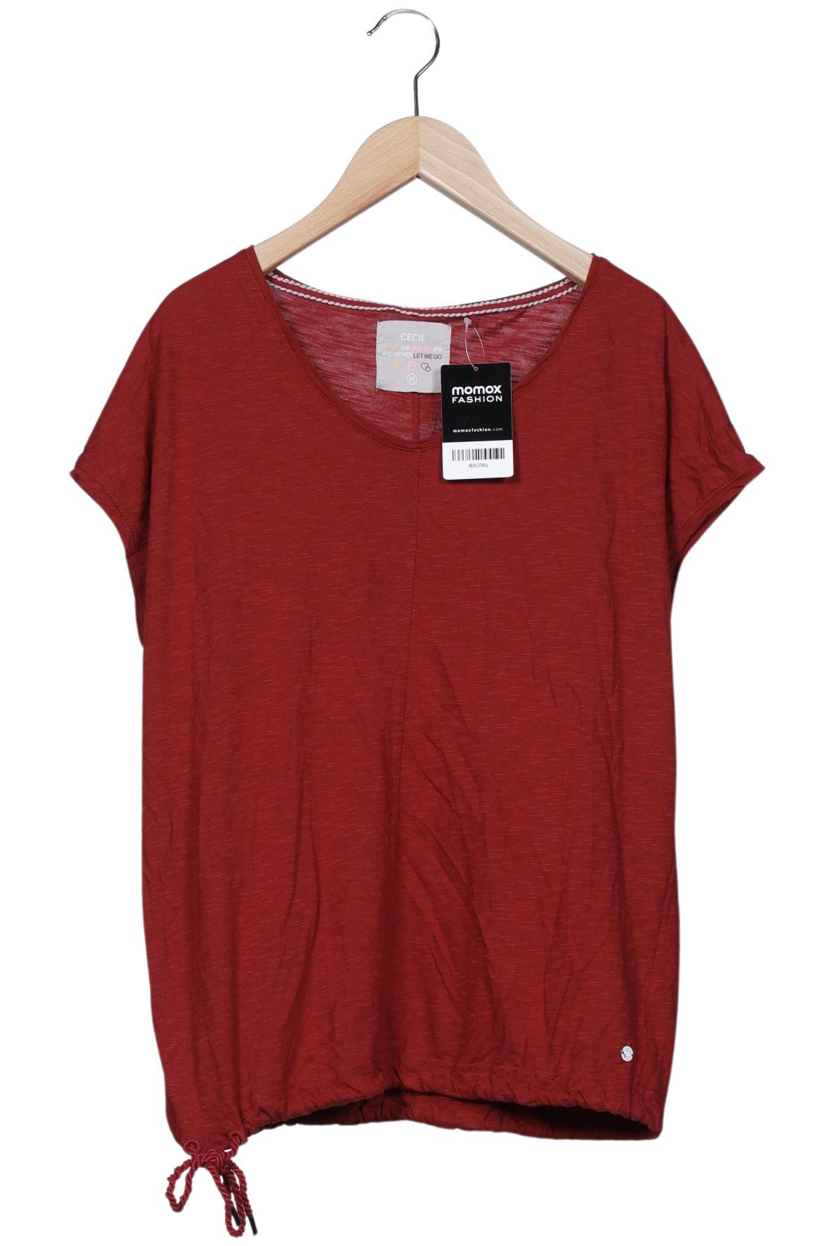 

Cecil Damen T-Shirt, bordeaux, Gr. 38