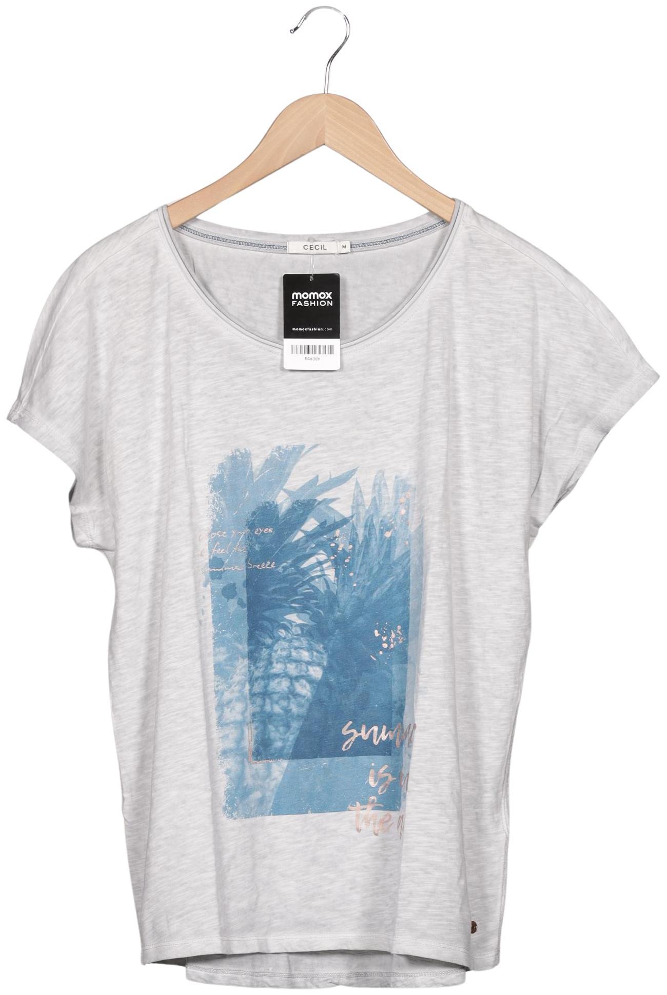 

Cecil Damen T-Shirt, grau, Gr. 38