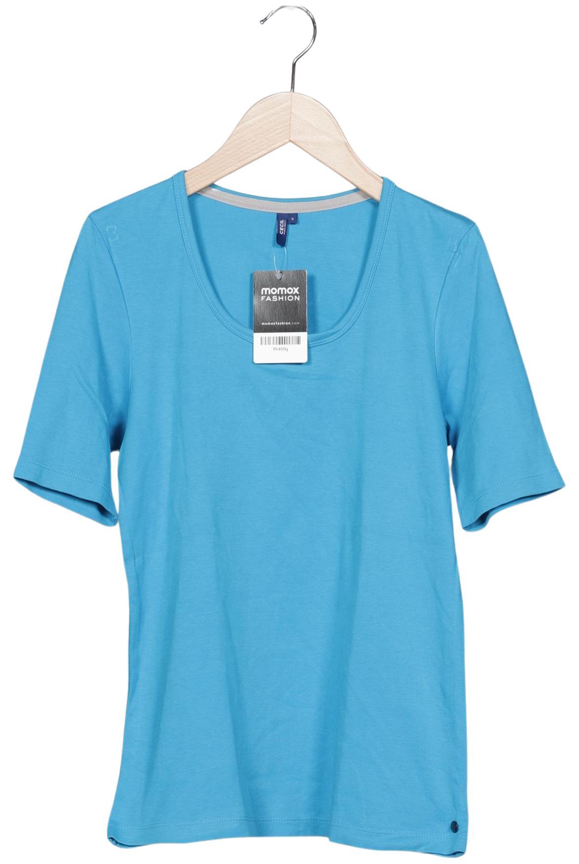 

Cecil Damen T-Shirt, blau, Gr. 36