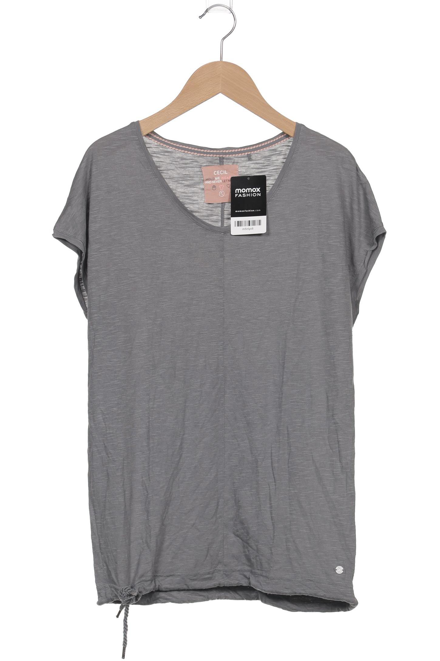 

Cecil Damen T-Shirt, grau, Gr. 36