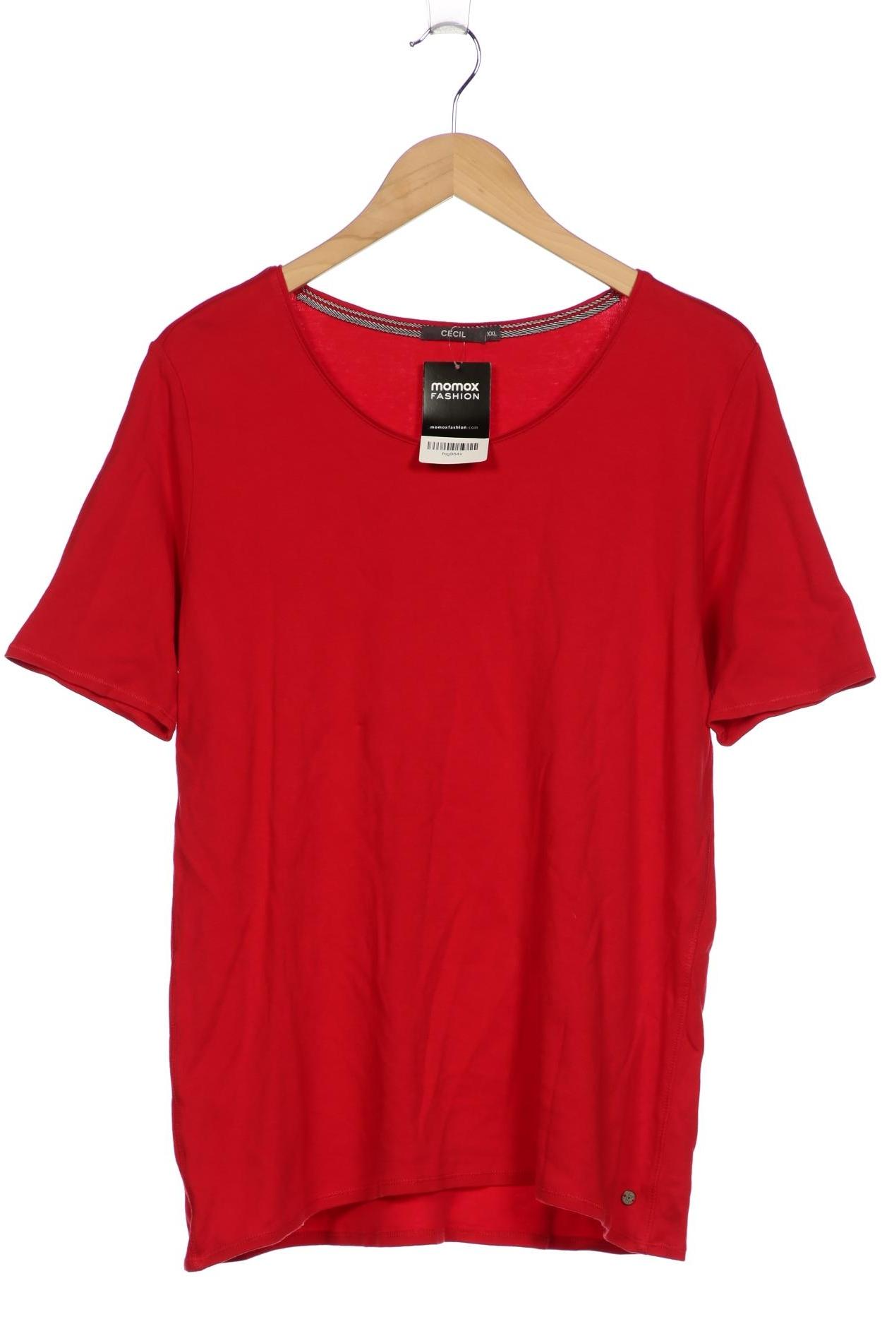 

Cecil Damen T-Shirt, rot, Gr. 46