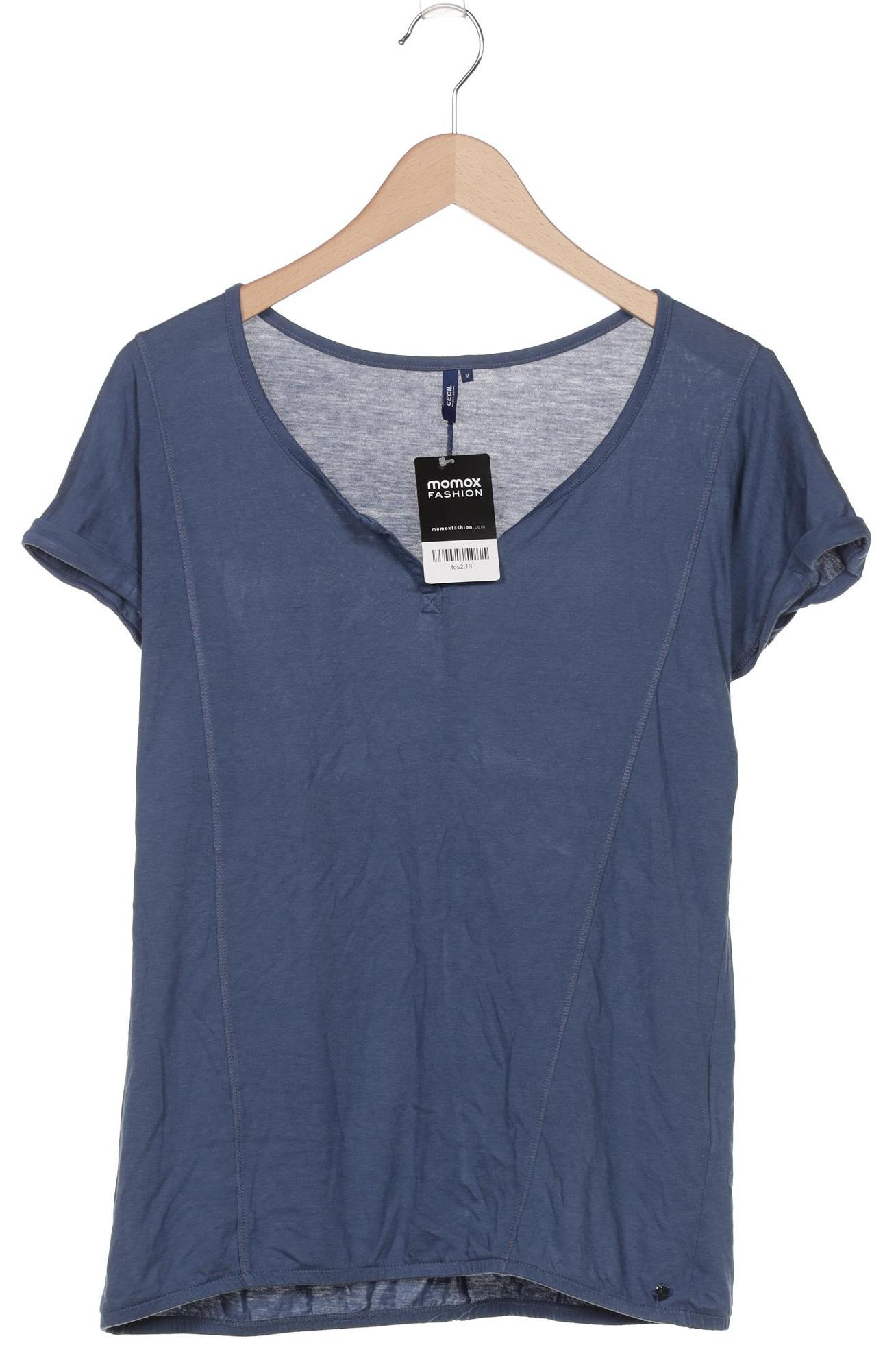 

Cecil Damen T-Shirt, blau, Gr. 38