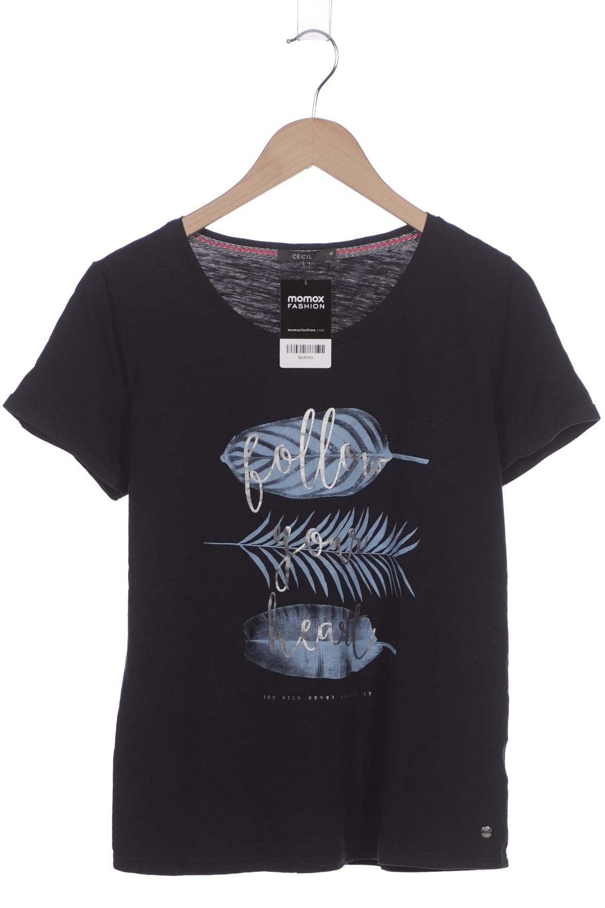 

Cecil Damen T-Shirt, marineblau, Gr. 38