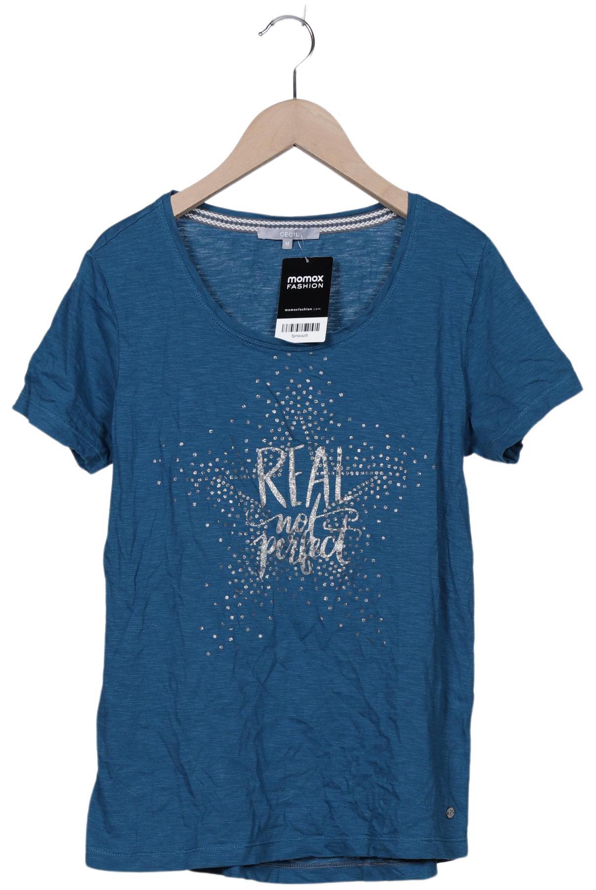

Cecil Damen T-Shirt, türkis, Gr. 38