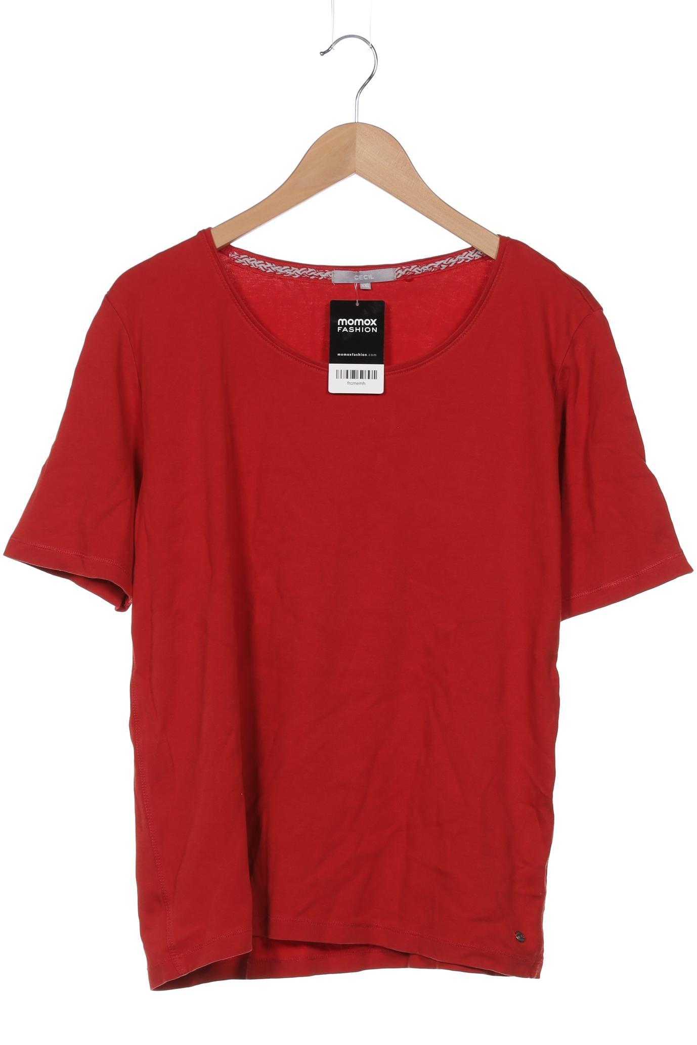 

Cecil Damen T-Shirt, rot, Gr. 46