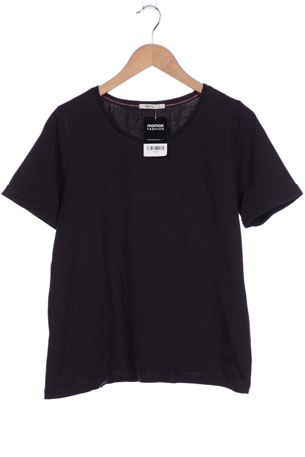 

Cecil Damen T-Shirt, schwarz, Gr. 42