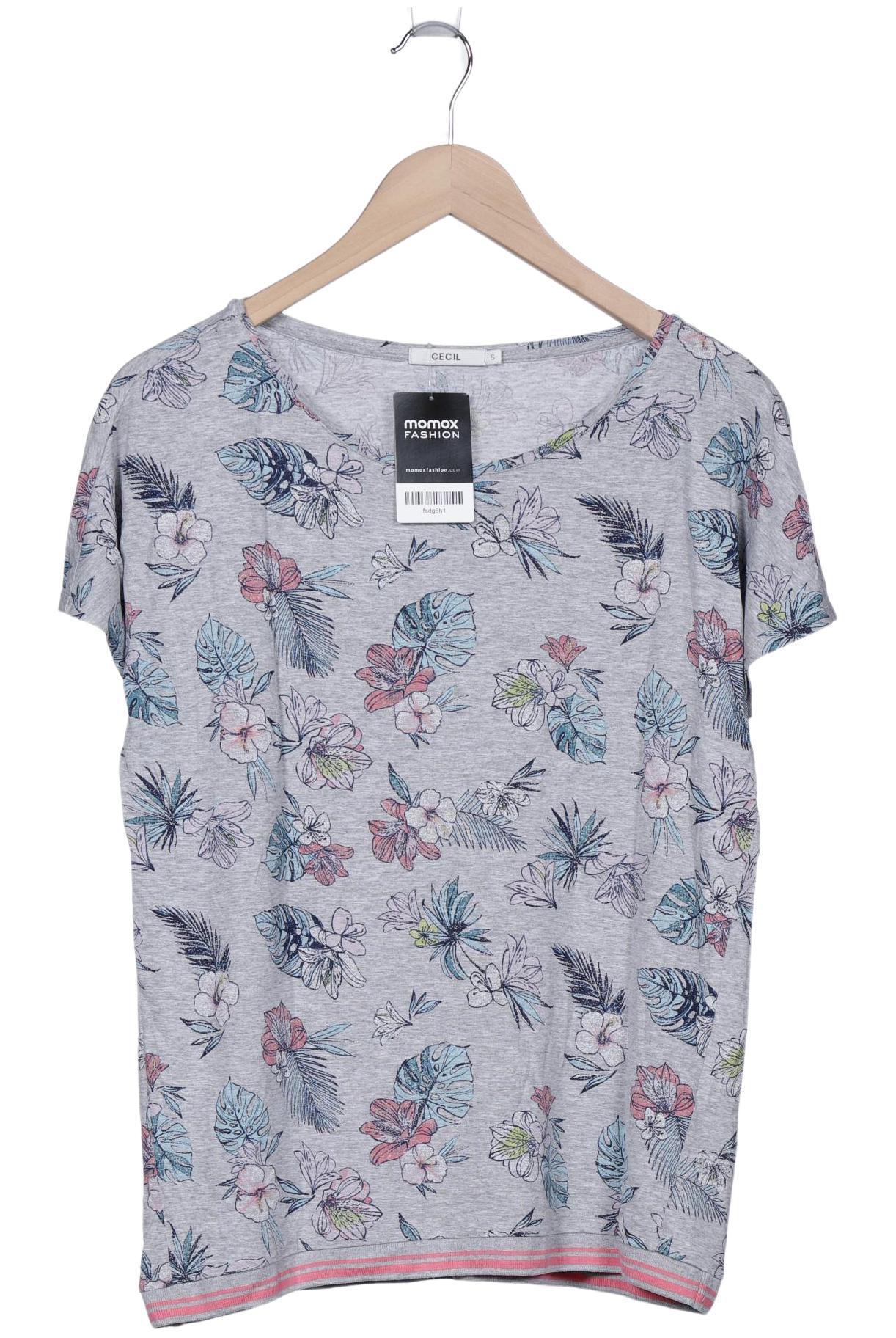 

Cecil Damen T-Shirt, grau, Gr. 36